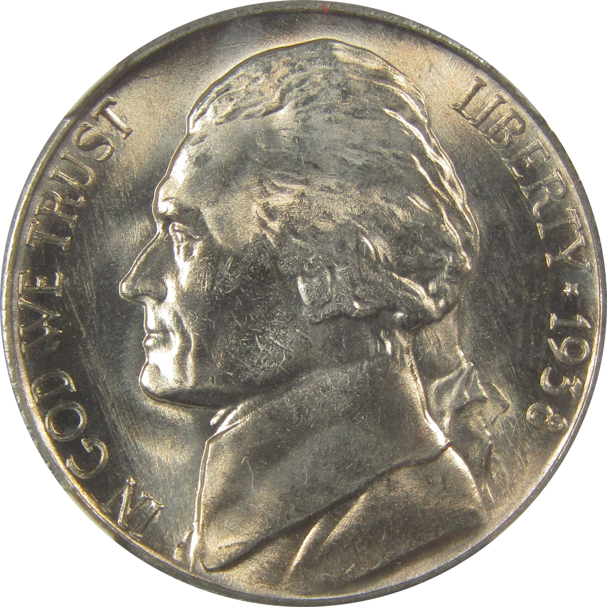 1938 S Jefferson Nickel MS 66 NGC Original Bag Fragment SKU:I22103