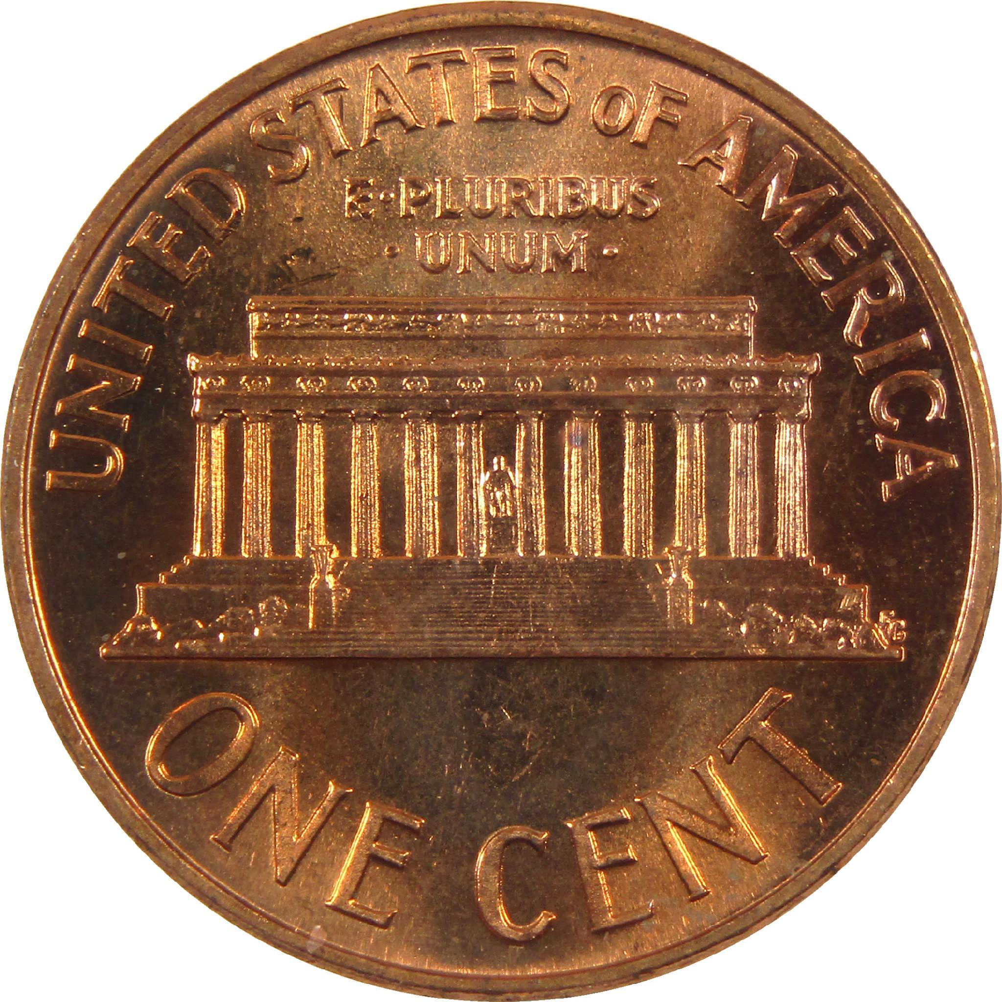 1965 SMS Lincoln Memorial Cent Uncirculated Penny 1c Coin