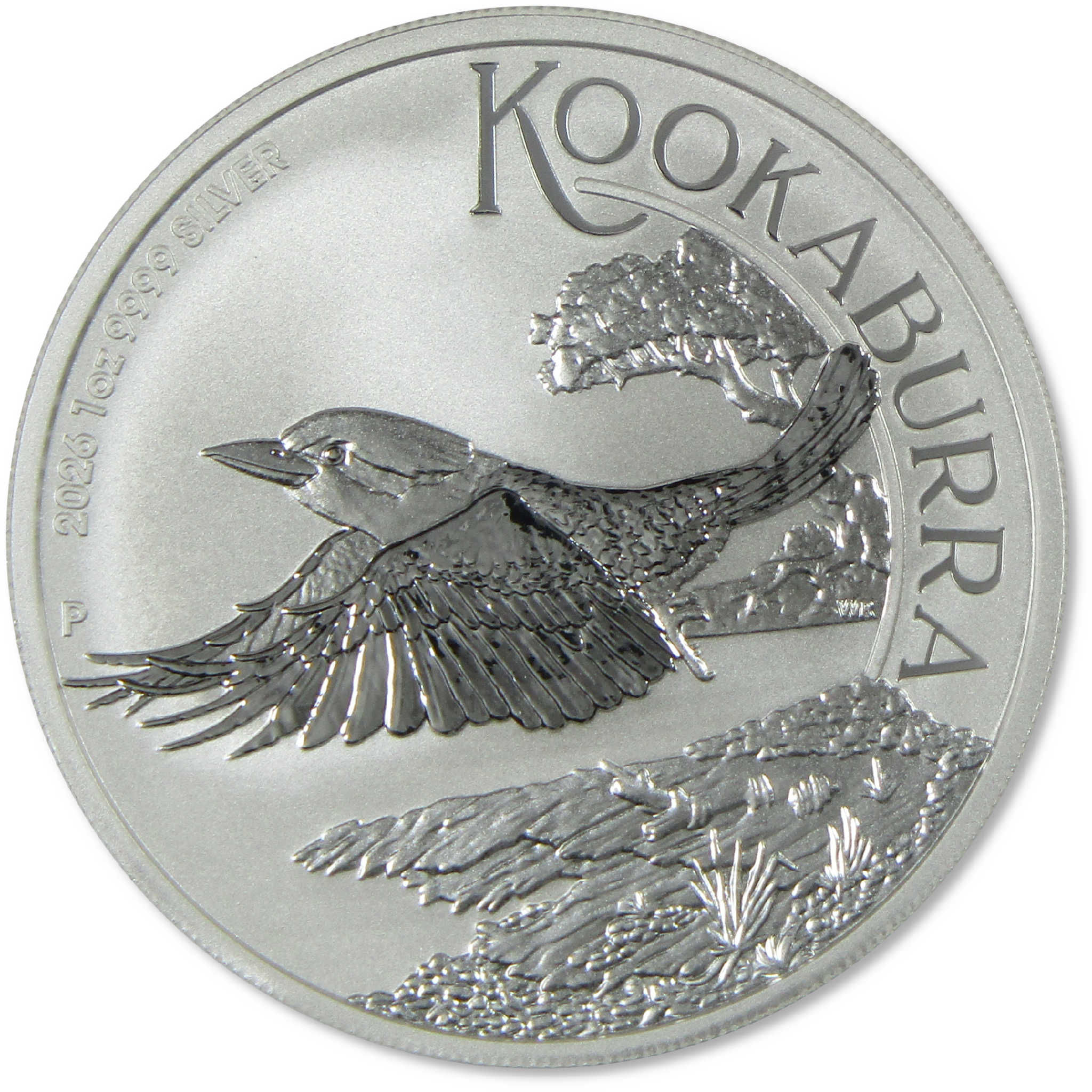 2026 Australian Kookaburra 1 oz .9999 Silver BU Brilliant Uncirculated