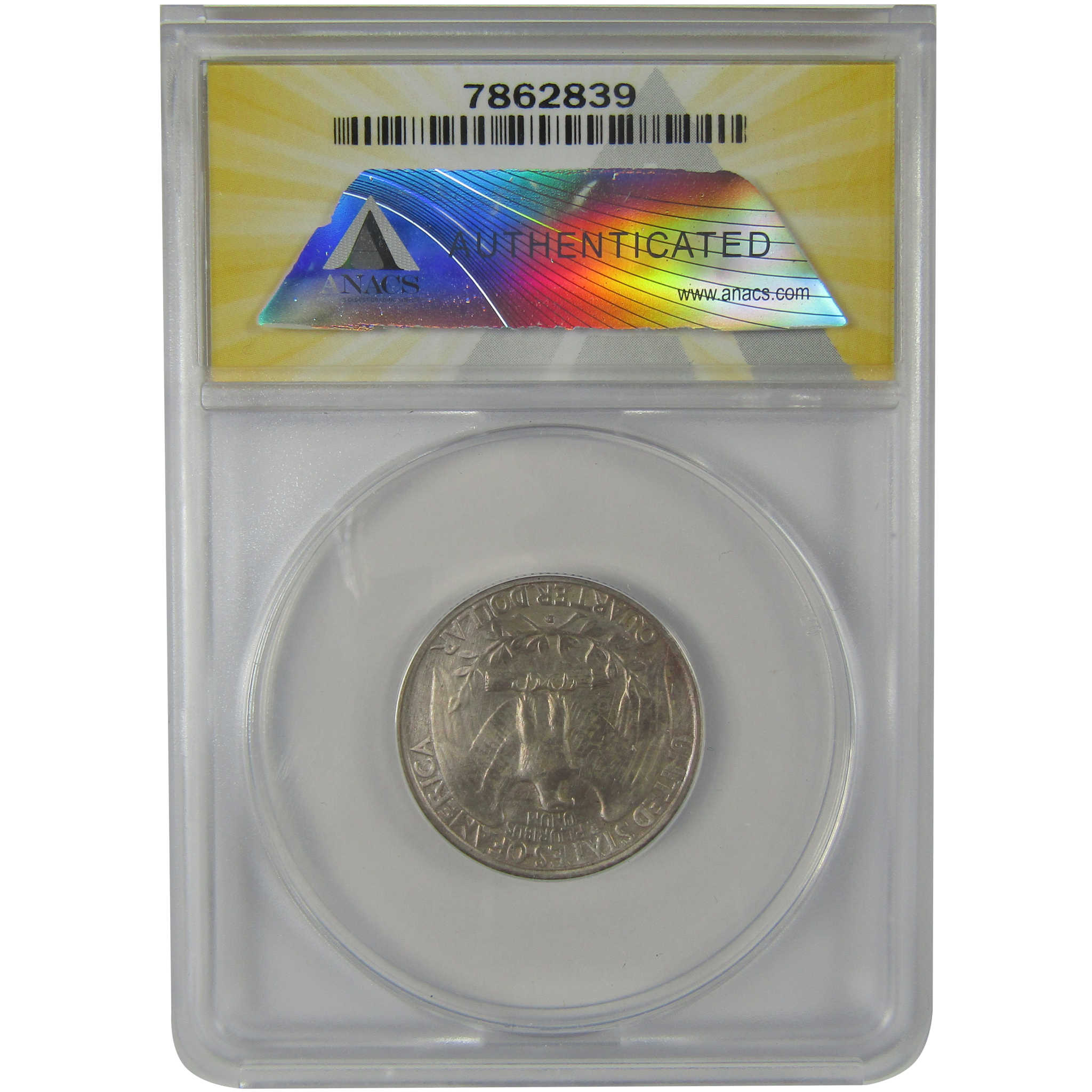 1932 D Washington Quarter AU 55 Details ANACS Silver SKU:I22969