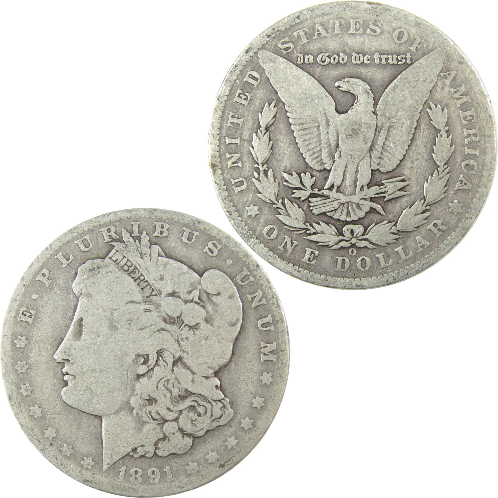 1891 O VAM-1A1 E on Rev Top 100 Morgan Silver Dollar G Good SKU:I25350 - Morgan coin - Morgan silver dollar - Morgan silver dollar for sale - Profile Coins & Collectibles