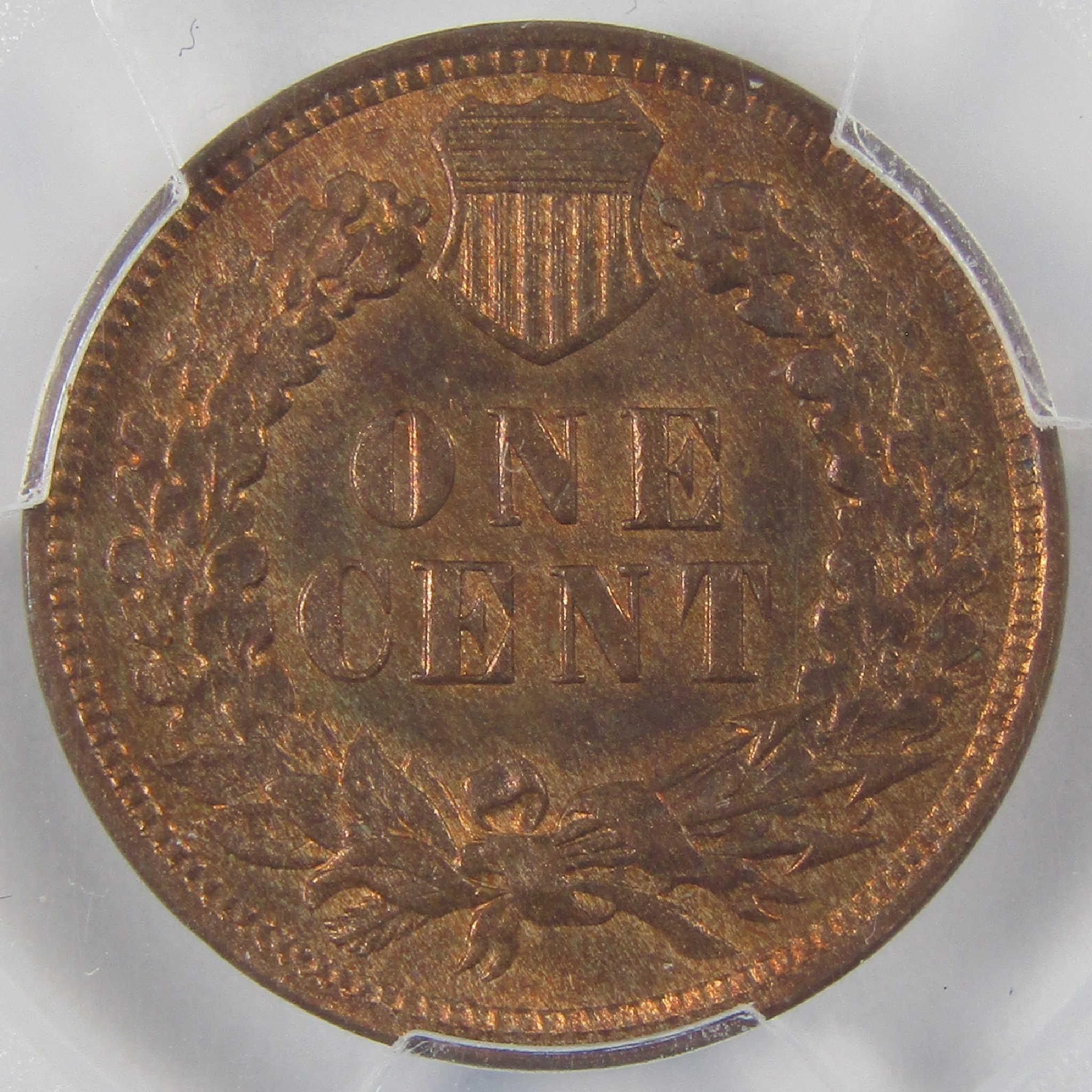 1907 Indian Head Cent MS 64 RB PCGS Penny Uncirculated 1c Coin