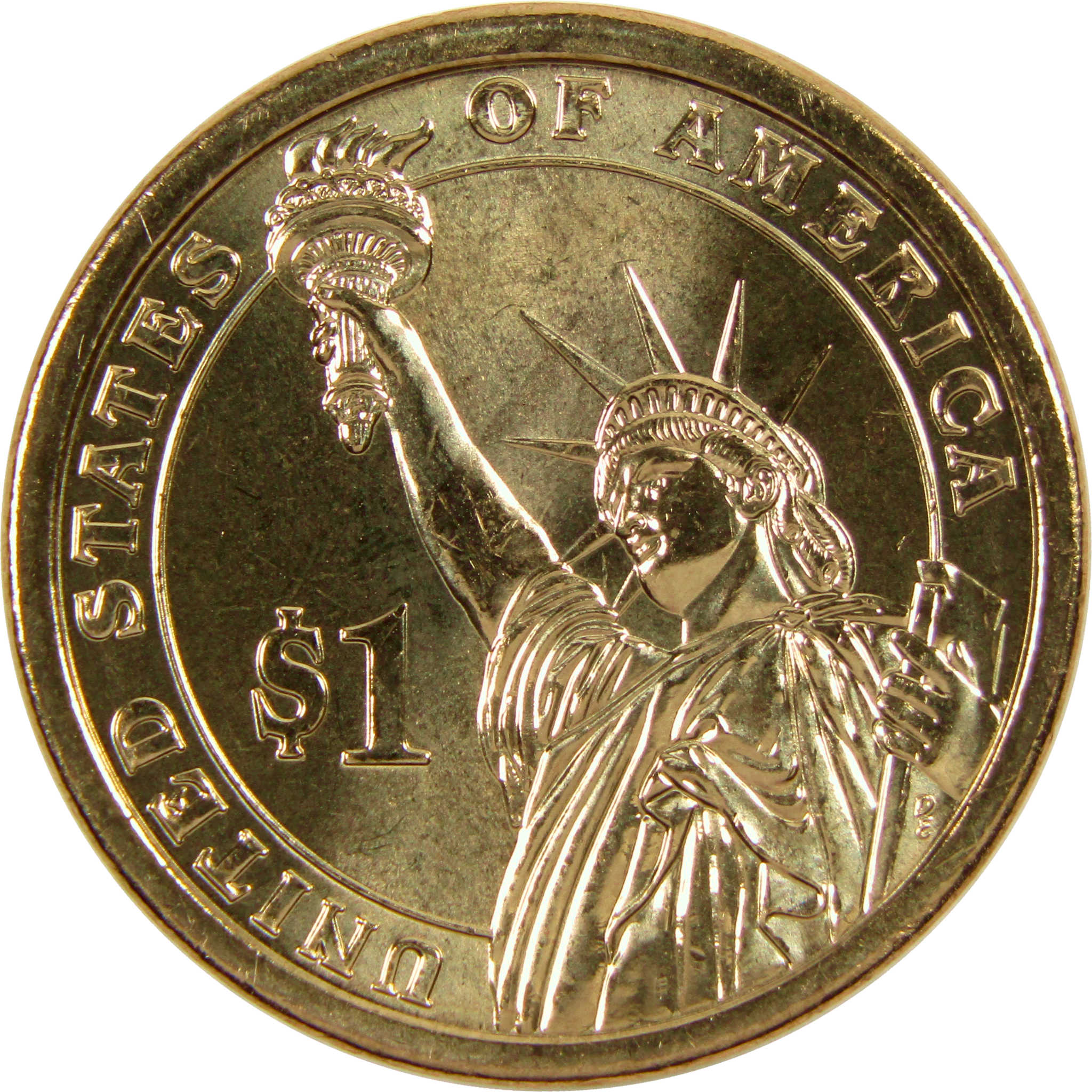 2007 D Thomas Jefferson Presidential Dollar BU Uncirculated $1 Coin