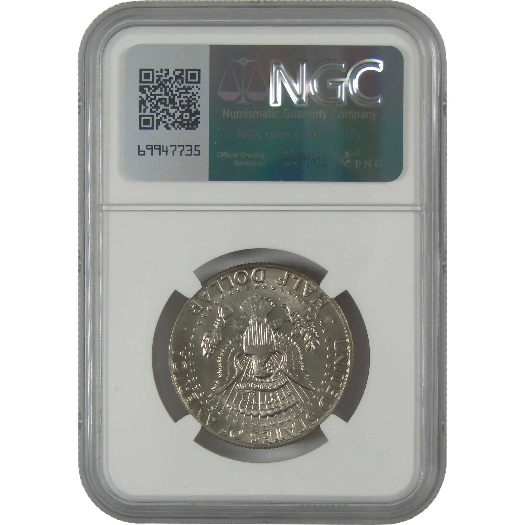 1982 D Kennedy Clad Half Dollar MS 66 NGC Uncirculated 50c Coin