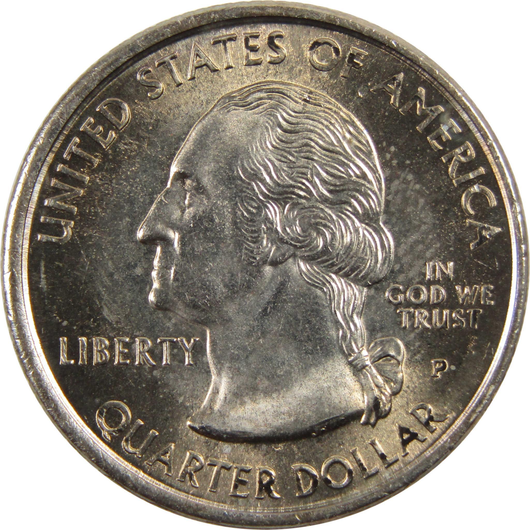 1999 P New Jersey State Quarter BU Uncirculated Clad 25c Coin