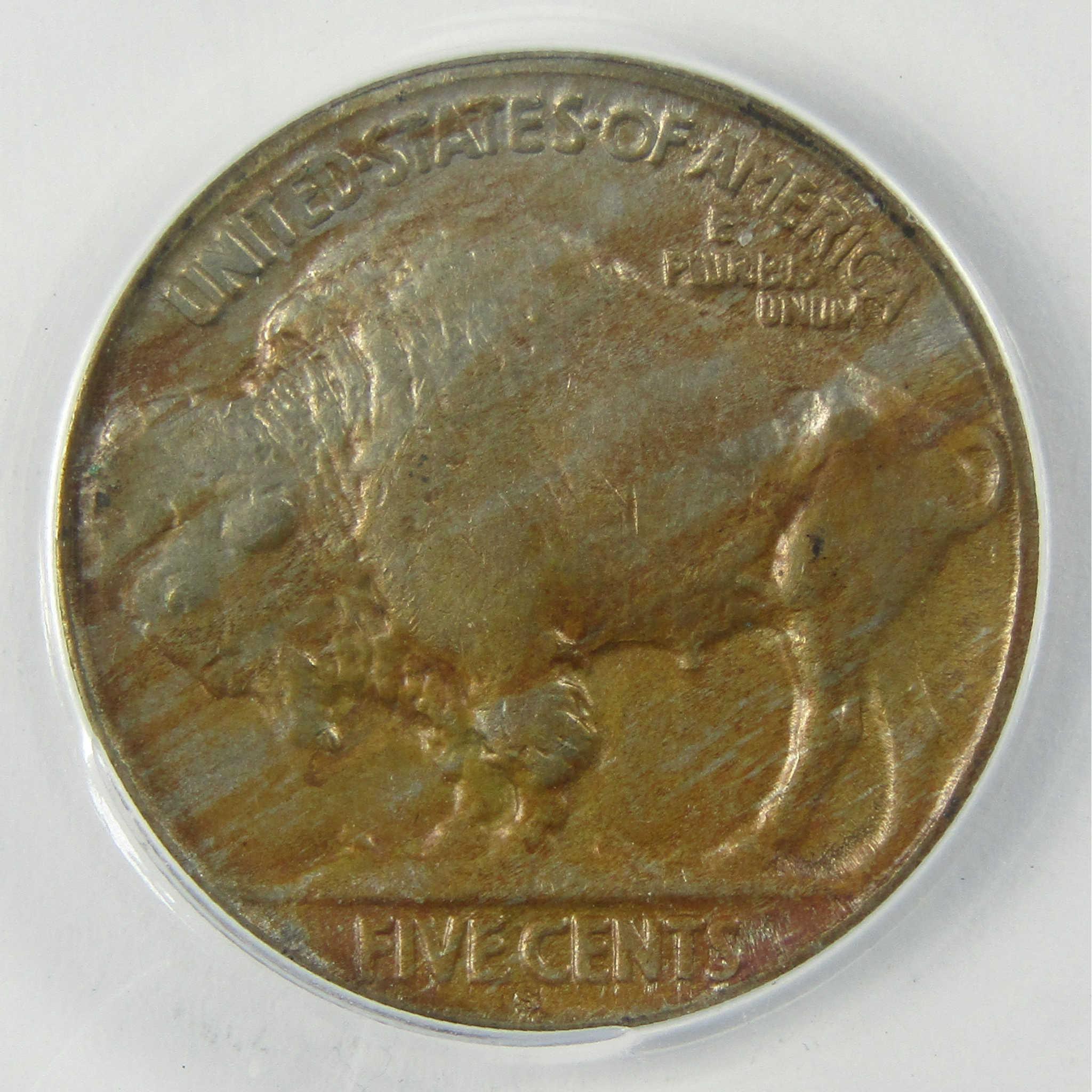 1919 S Indian Head Buffalo Nickel EF 40 Details ANACS SKU:I25425