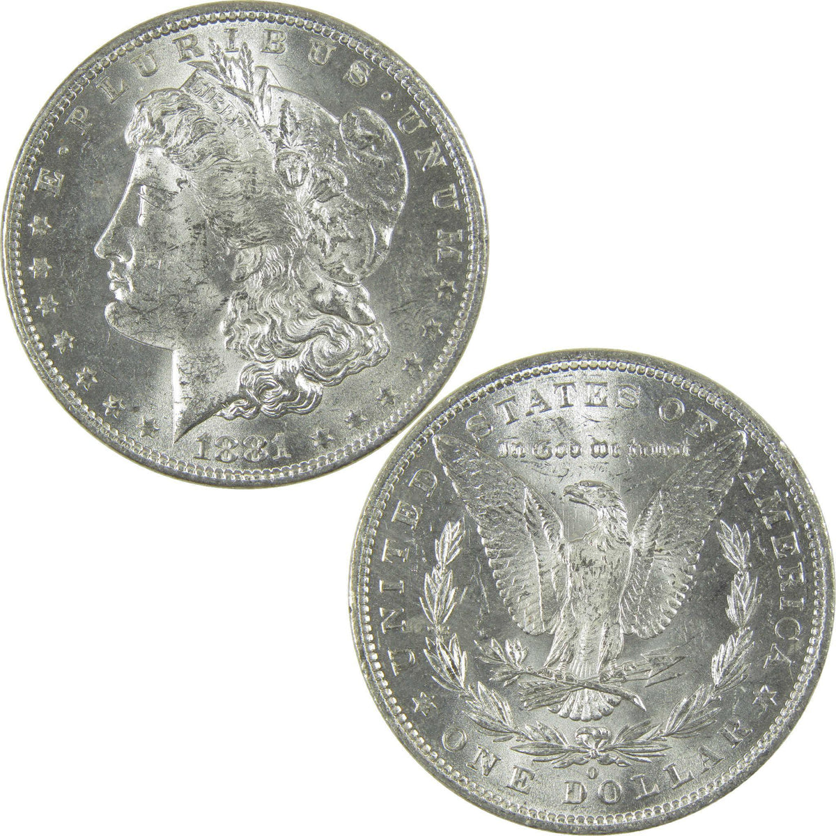 1881 O Morgan Silver Dollar CH AU Choice About Uncirculated $1 Coin - Morgan coin - Morgan silver dollar - Morgan silver dollar for sale - Profile Coins & Collectibles