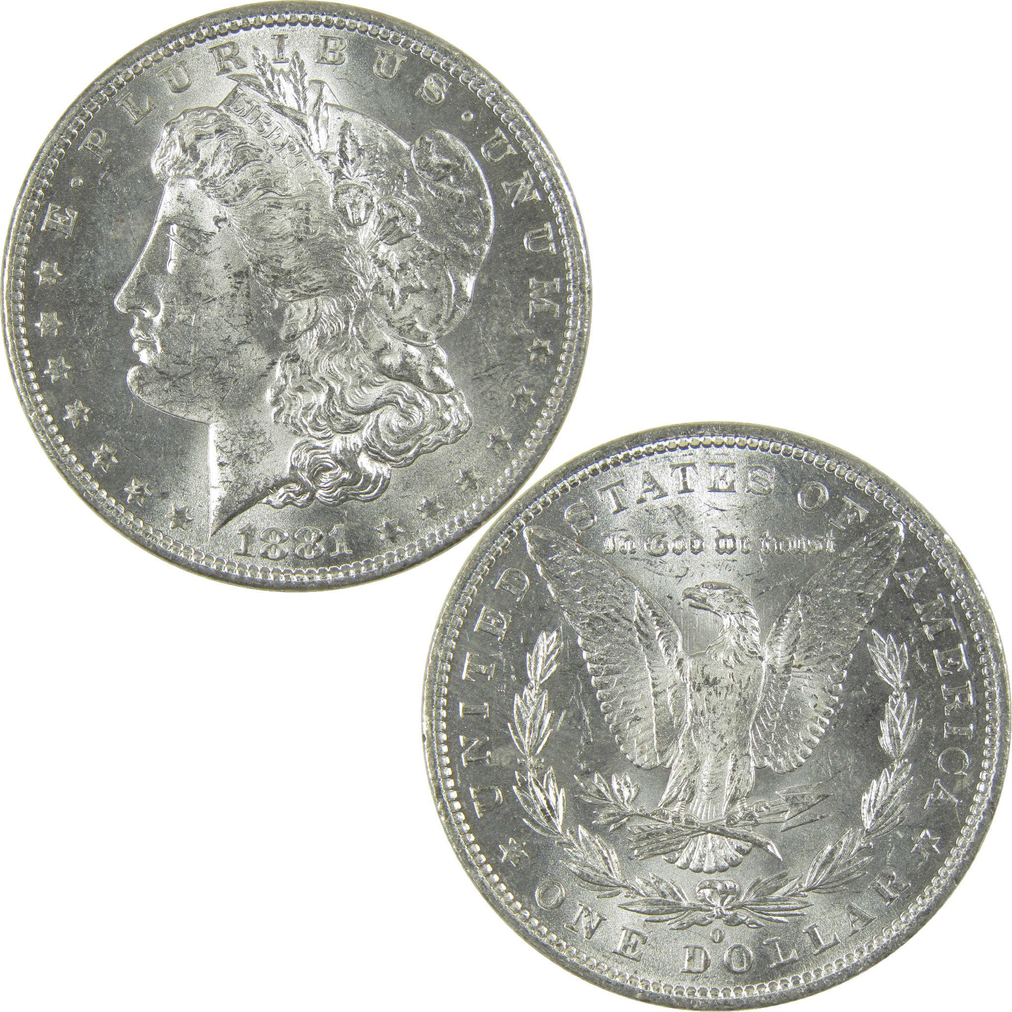 1881 O Morgan Dollar CH AU Choice About Uncirculated Silver $1 Coin - Morgan coin - Morgan silver dollar - Morgan silver dollar for sale - Profile Coins & Collectibles