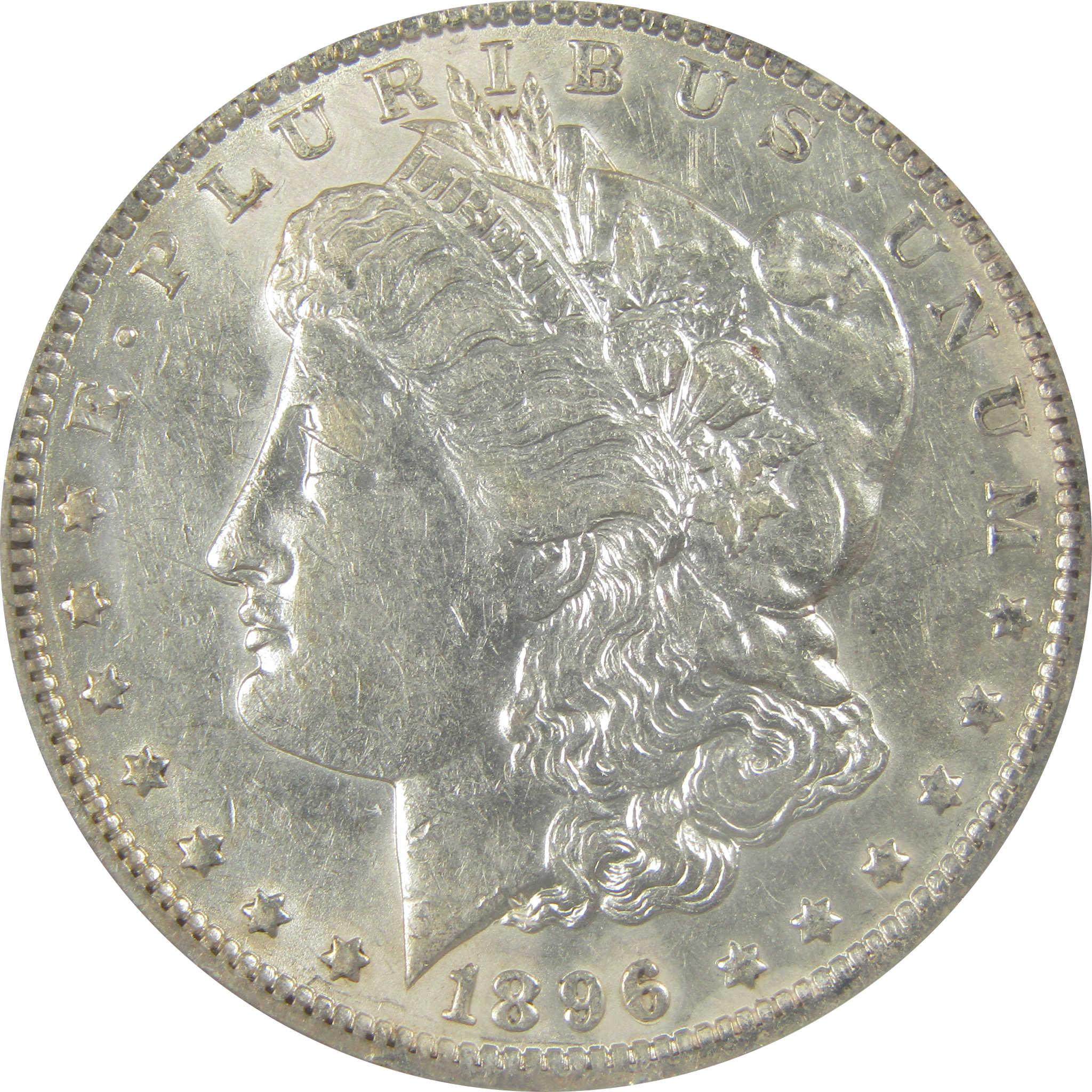 1896 O Morgan Dollar AU 50 Details ANACS Silver $1 Coin SKU:I21783 - Morgan coin - Morgan silver dollar - Morgan silver dollar for sale - Profile Coins & Collectibles