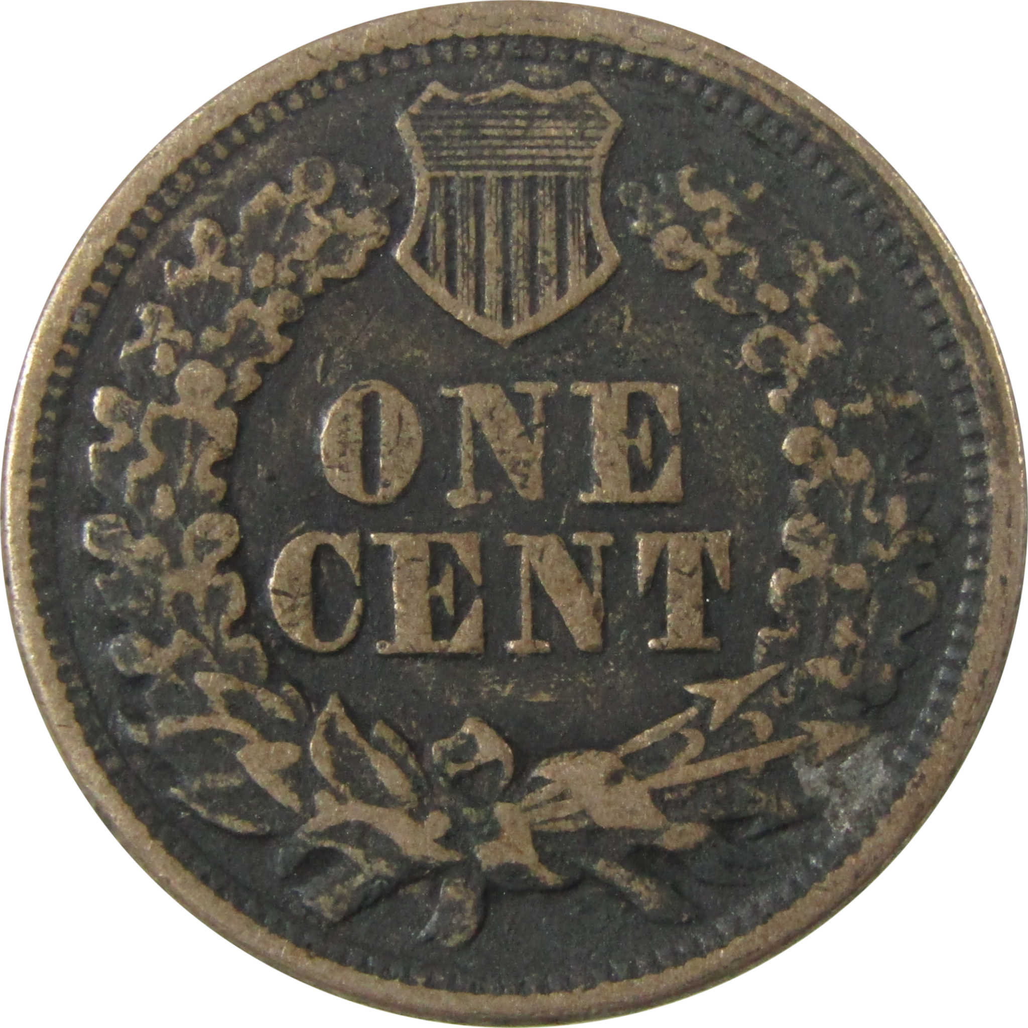 1864 Indian Head Copper-Nickel 1c VF Very Fine Details SKU:CP1200