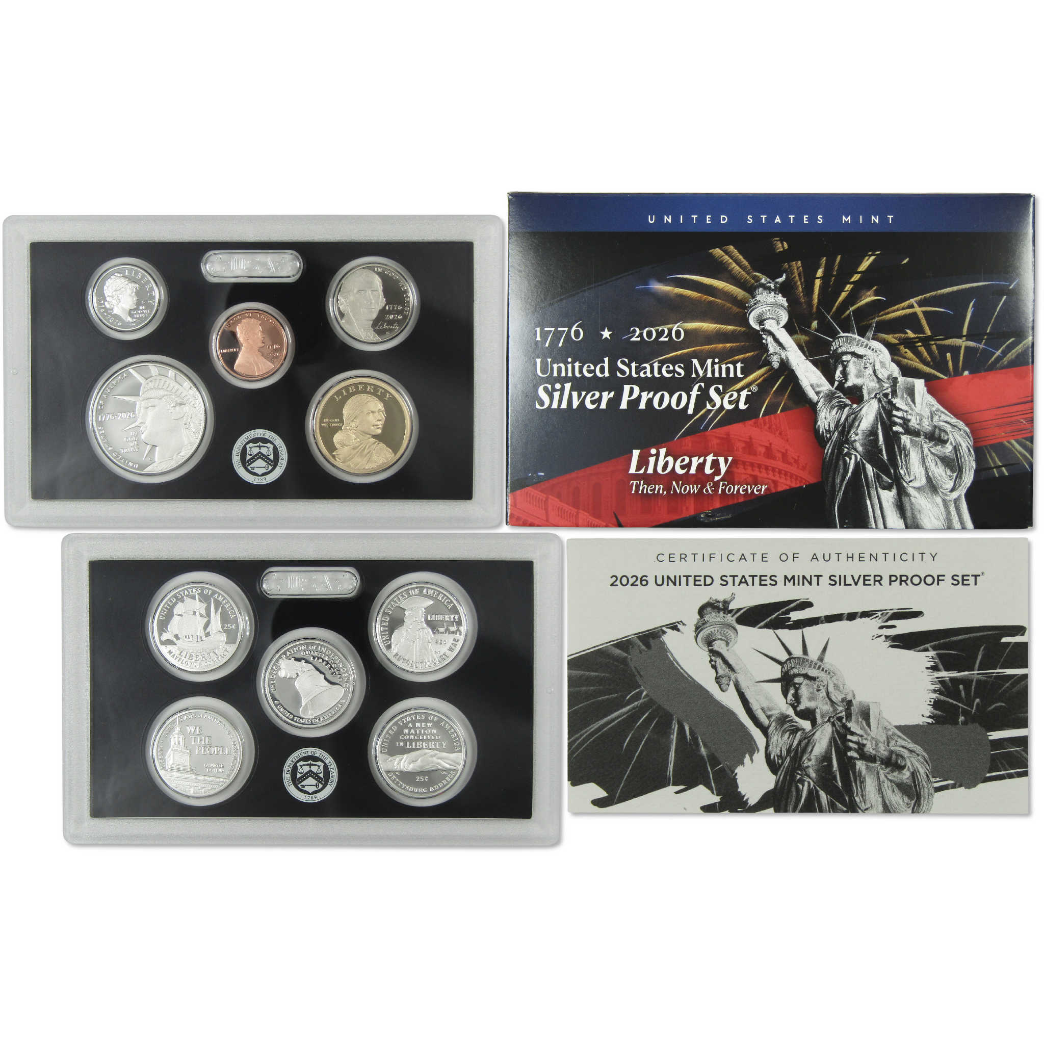 2026 Semiquincentennial Silver Proof Set U.S. Mint America 250 OGP COA