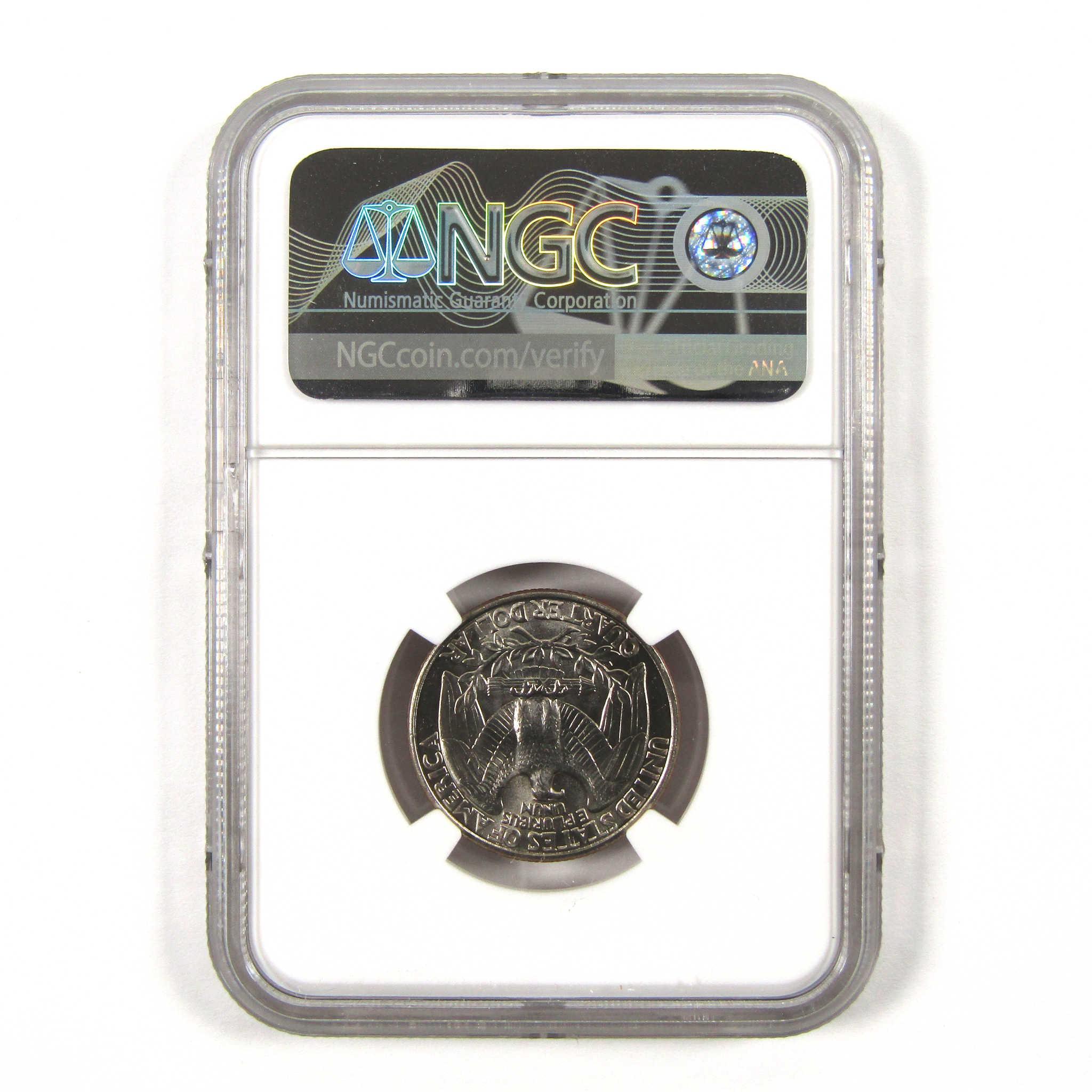 1993 D Washington Quarter MS 66 NGC Clad 25c Uncirculated SKU:I9523