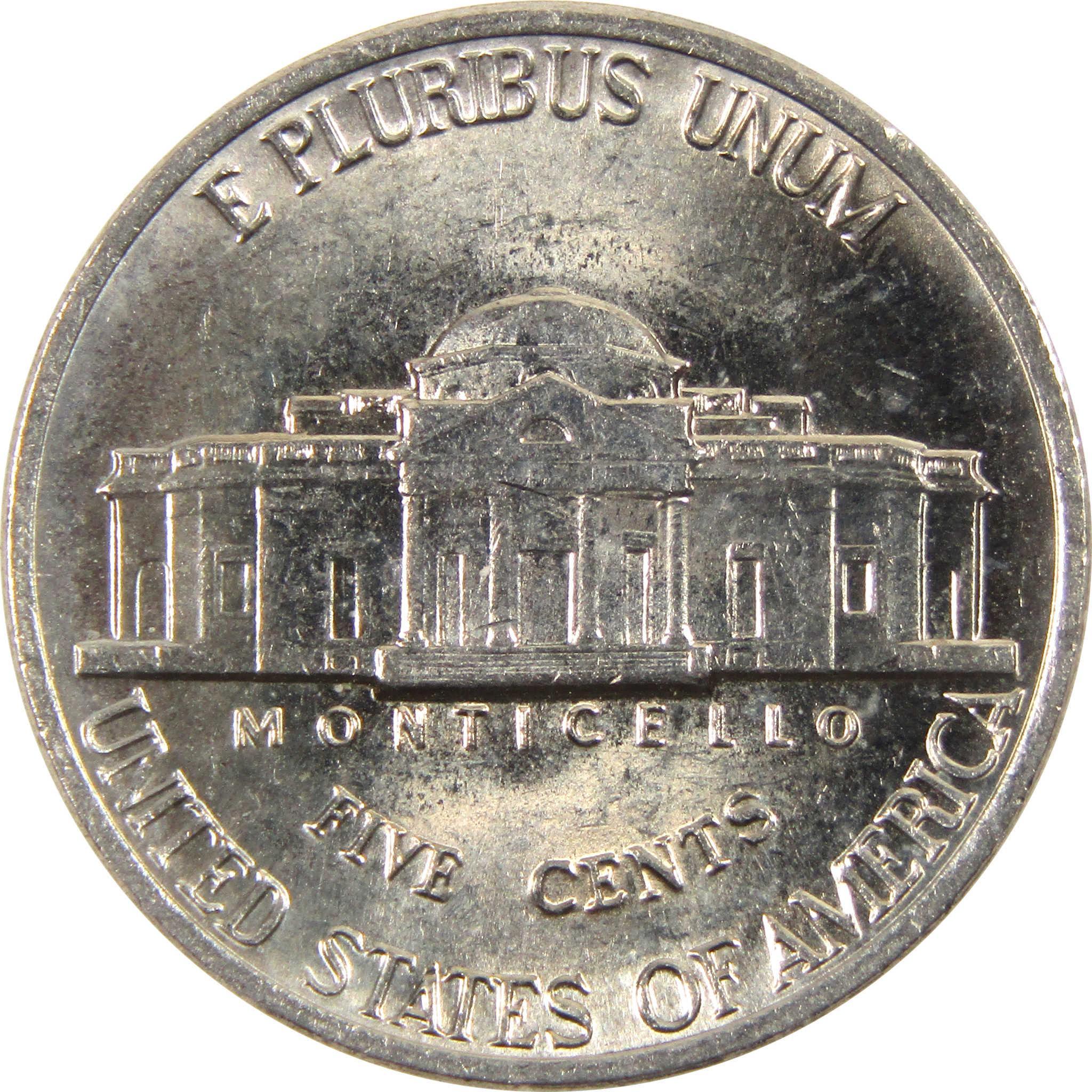 1987 D Jefferson Nickel BU Uncirculated 5c Coin