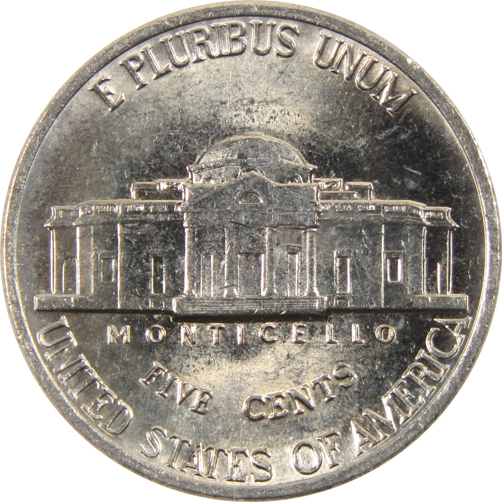 1987 D Jefferson Nickel BU Uncirculated 5c Coin