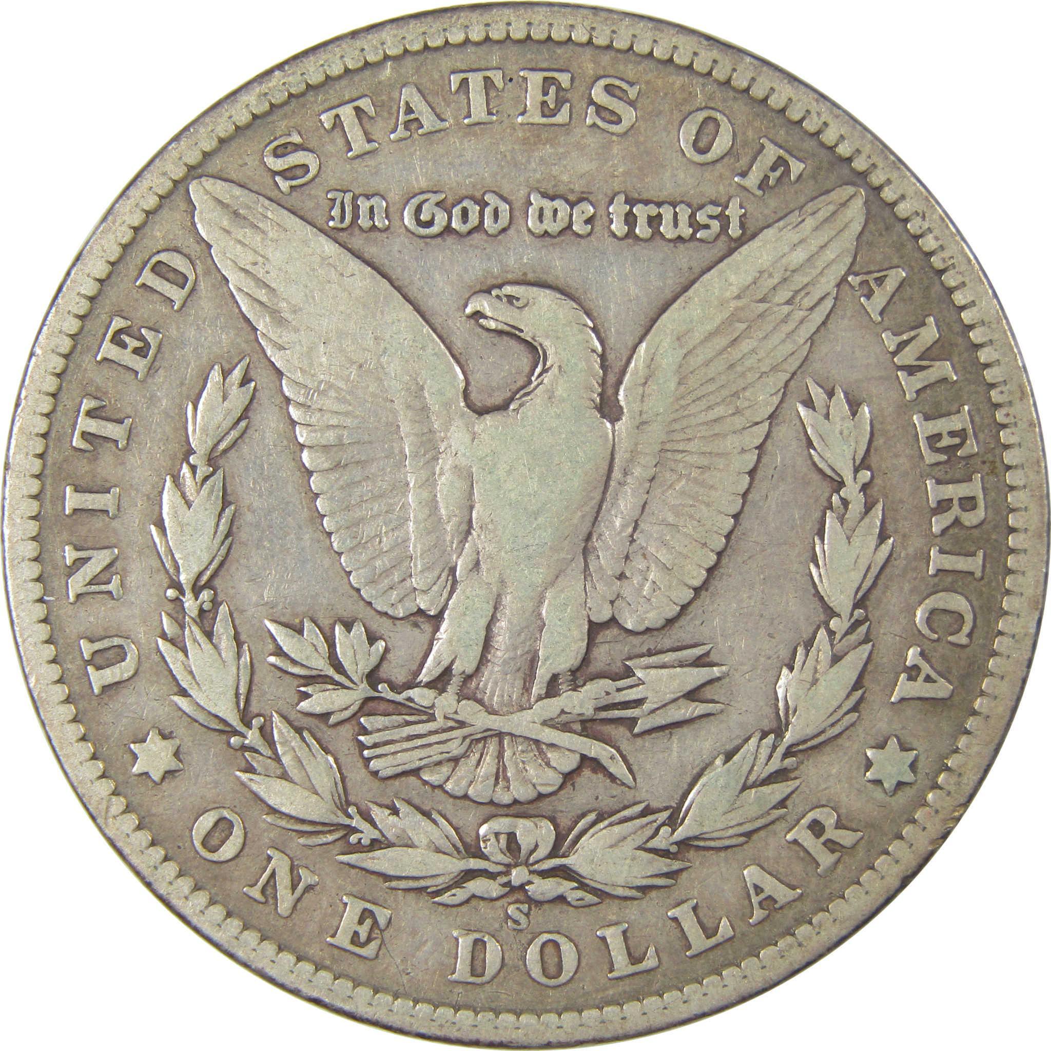 1903 S Morgan Silver Dollar F Fine $1 Coin Collectible SKU:I24212 - Morgan coin - Morgan silver dollar - Morgan silver dollar for sale - Profile Coins & Collectibles