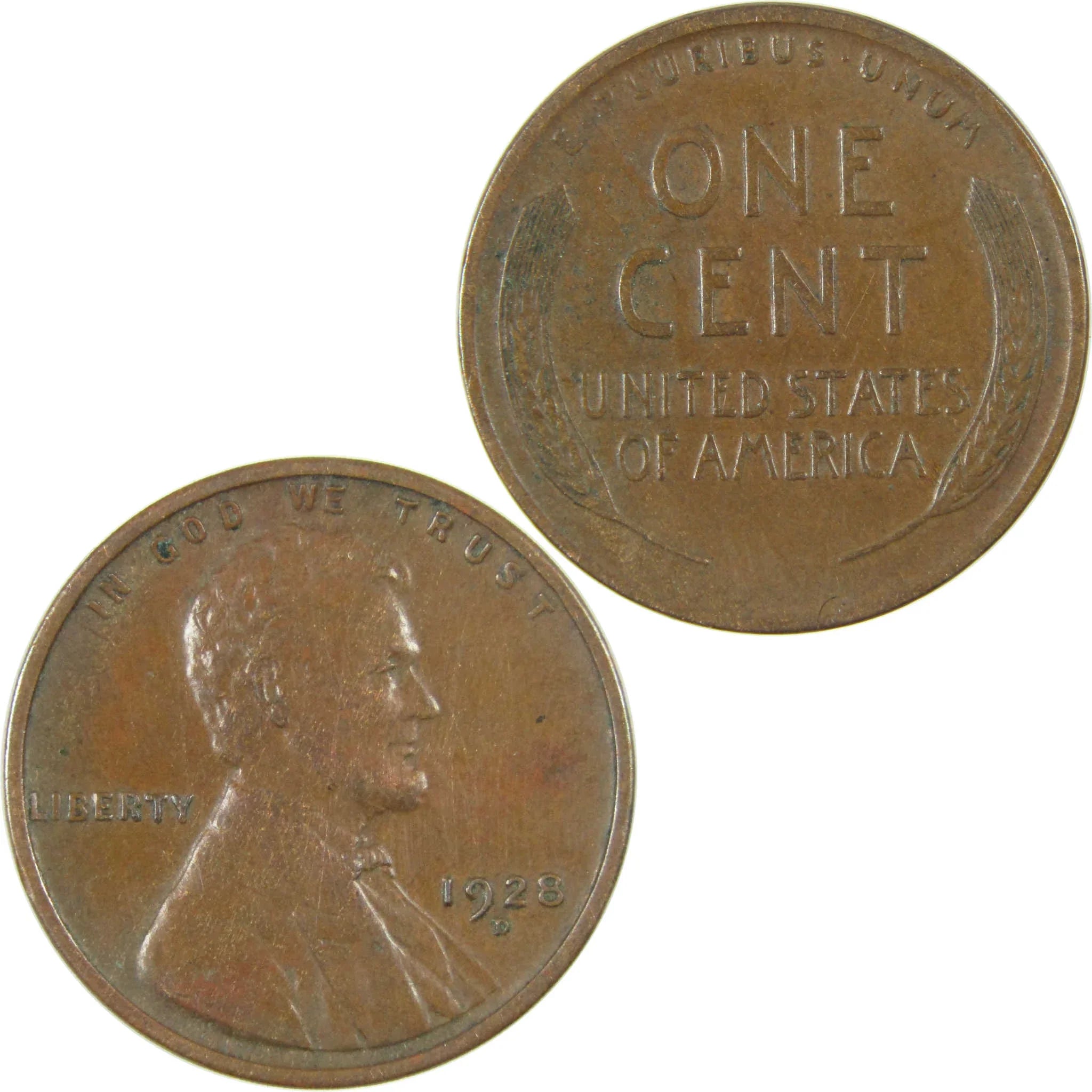 1928 D Lincoln Wheat Cent VF Very Fine Penny 1c Coin SKU:I27625