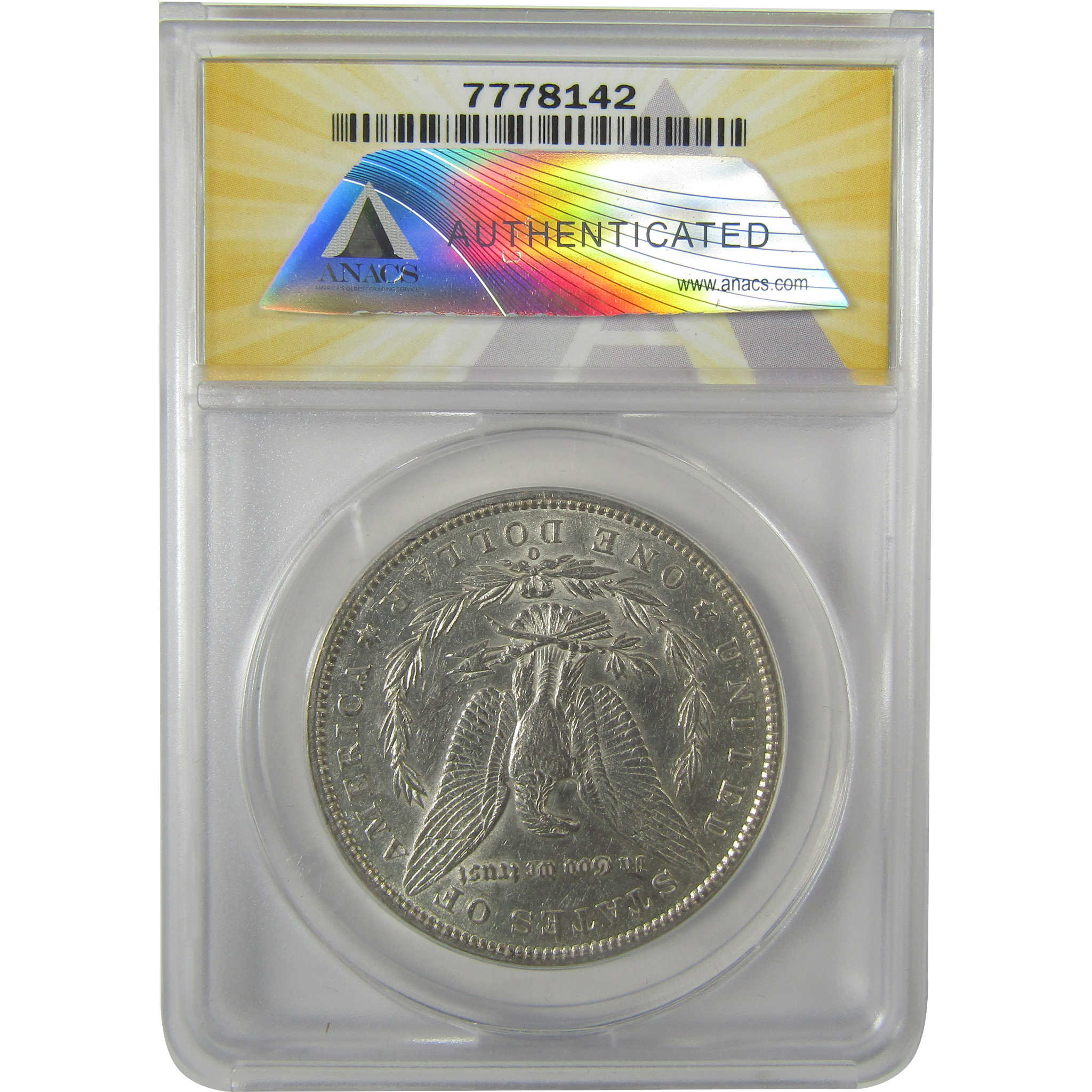 1894 O Morgan Dollar AU 50 Details ANACS Silver $1 Coin SKU:I19337 - Morgan coin - Morgan silver dollar - Morgan silver dollar for sale - Profile Coins & Collectibles