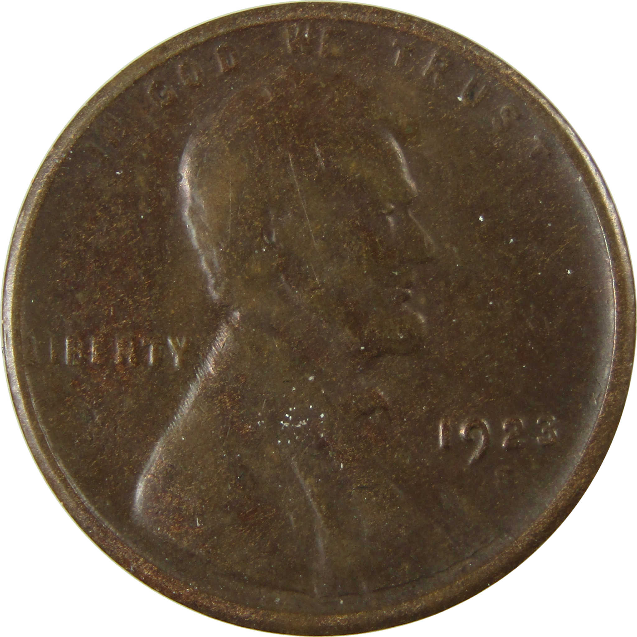 1923 S Lincoln Wheat Cent VG Very Good Penny 1c Coin SKU:I26457