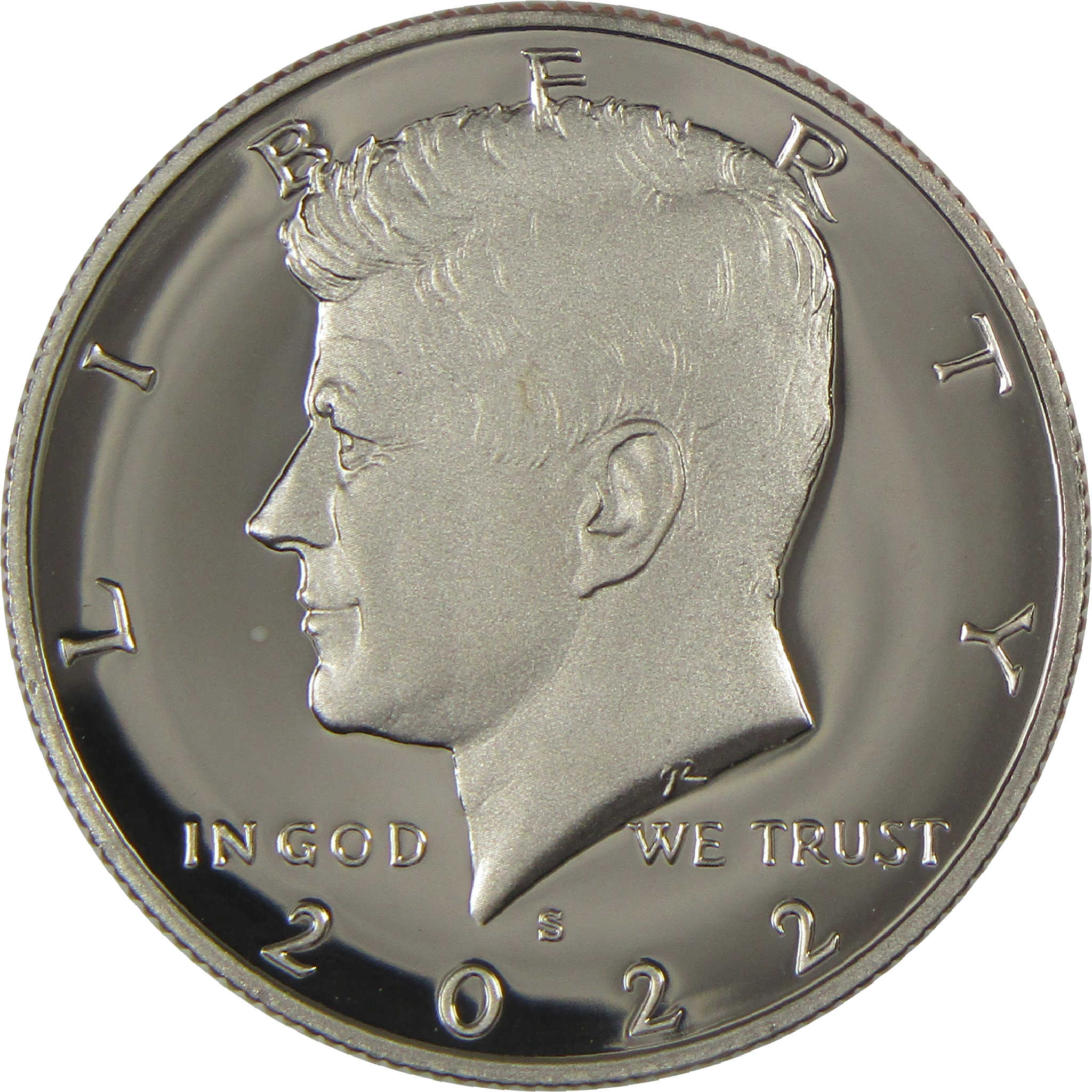 2022 S Kennedy Half Dollar Choice Proof Clad 50c Coin