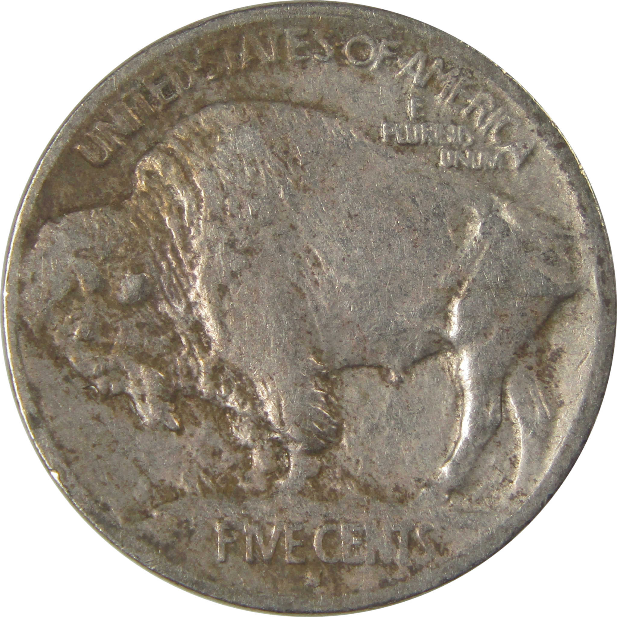 1913 S Type 1 Indian Head Buffalo Nickel F Fine Details SKU:I22900