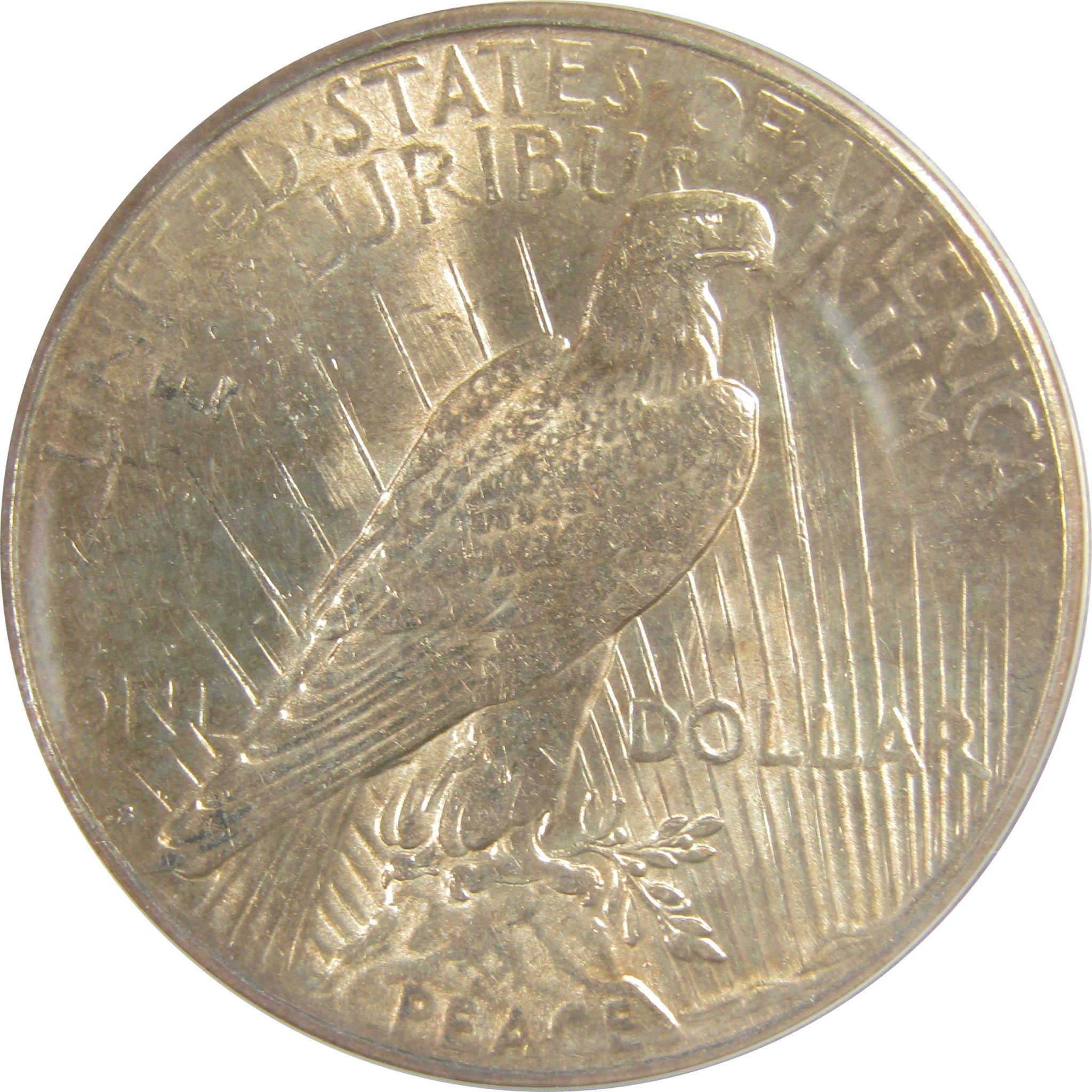 1924 S Peace Dollar MS 60 Details ANACS Silver Uncirculated SKU:I21411