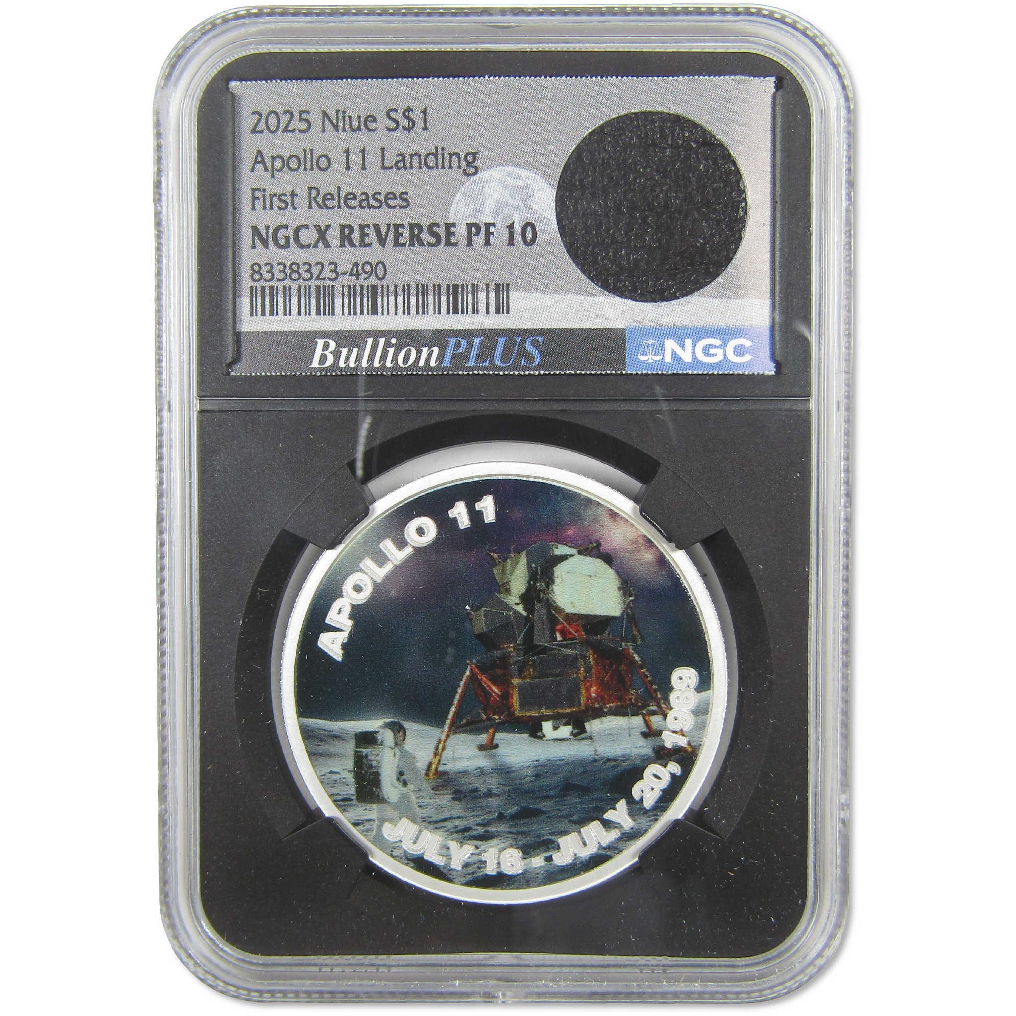 Apollo 11 Landing NGCX Rev Proof 10 with Armstrong's Jacket SKU:OPC216