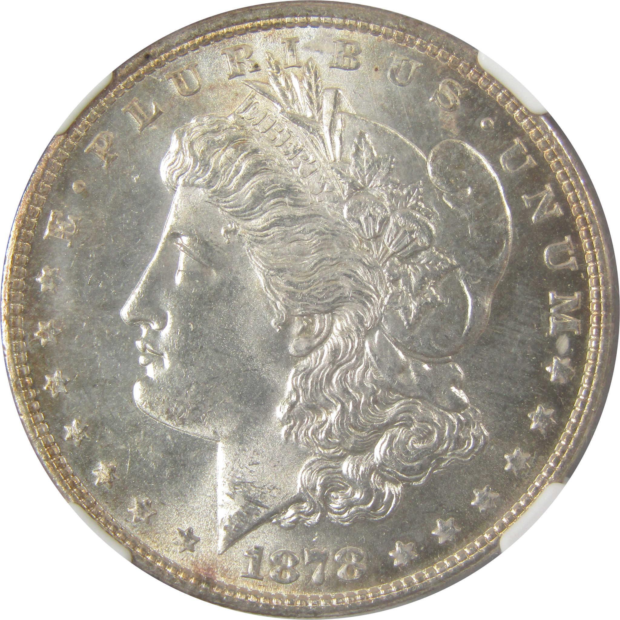 1878 7TF Rev 78 Morgan Silver Dollar MS 63 NGC Uncirculated SKU:I24095 - Morgan coin - Morgan silver dollar - Morgan silver dollar for sale - Profile Coins & Collectibles