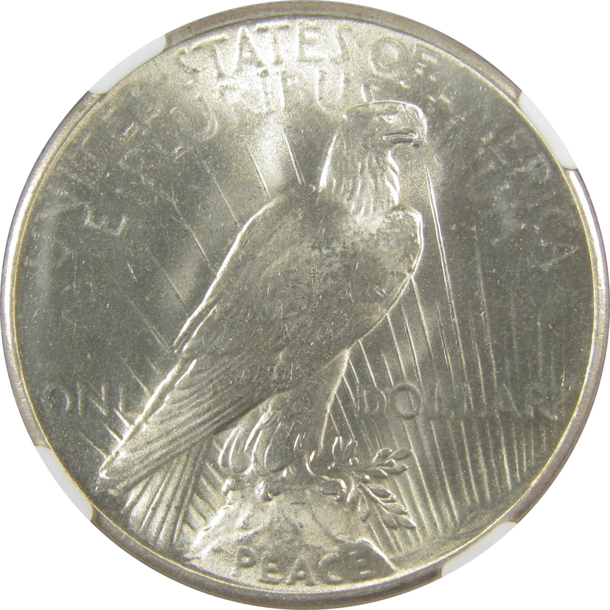1935 Peace Dollar MS 66 NGC Silver Uncirculated $1 Coin SKU:I19674