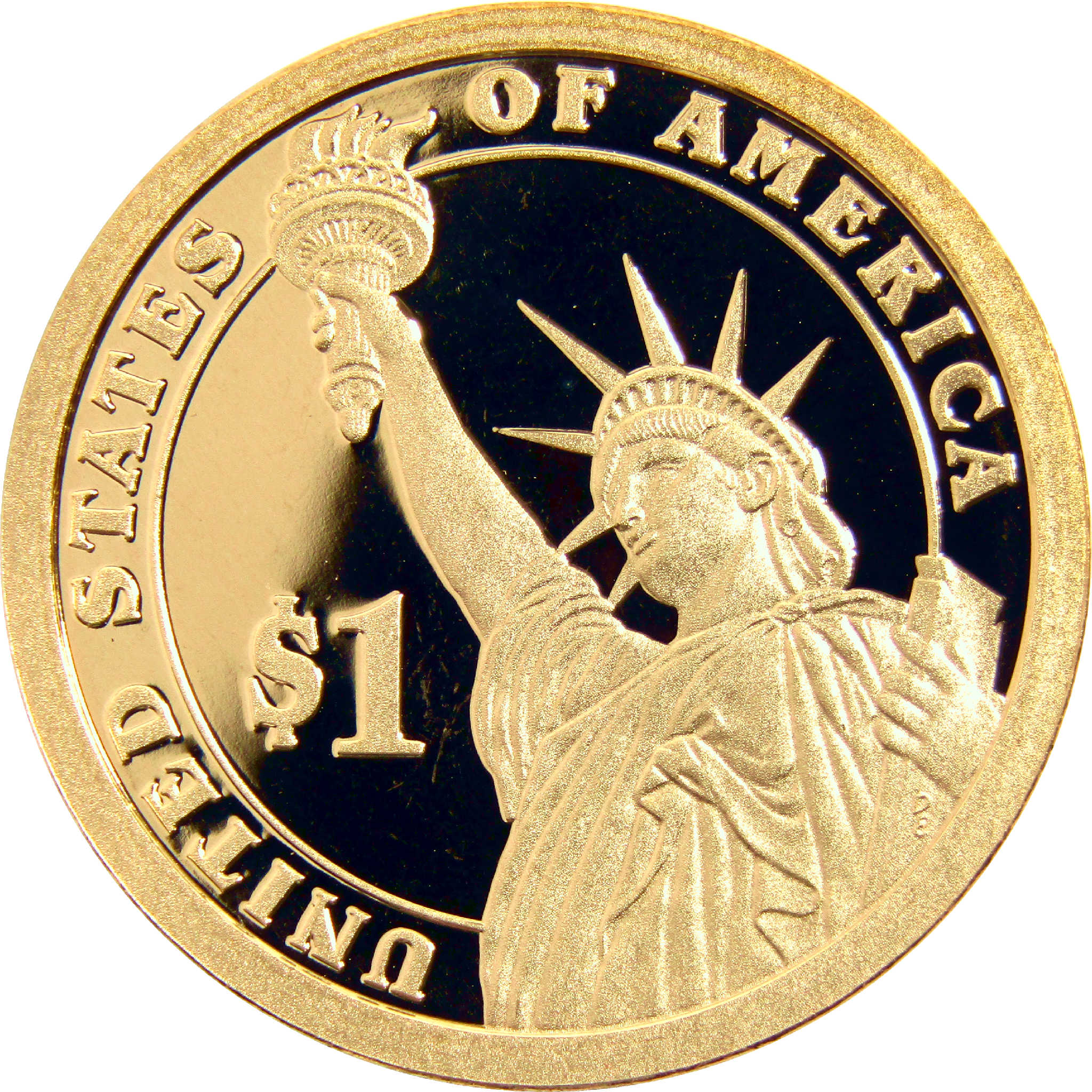 2015 S Lyndon B Johnson Presidential Dollar Choice Proof $1 Coin