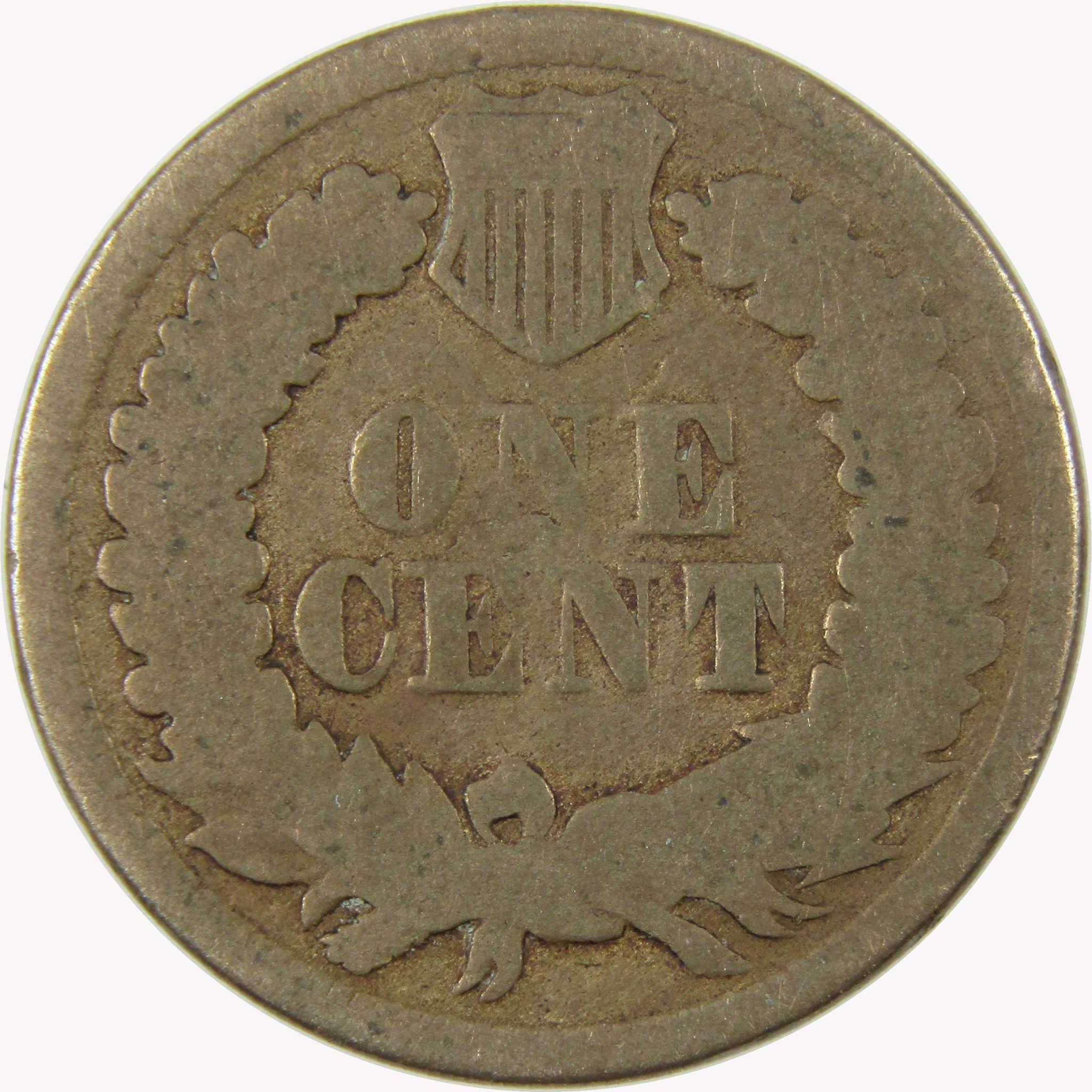 1863 Indian Head Cent G Good Penny 1c Coin SKU:CP1100