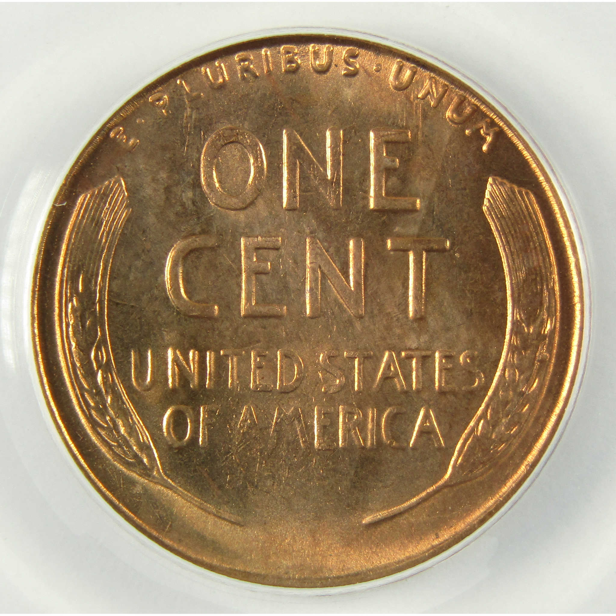 1940 S Lincoln Wheat Cent MS 63 RD ANACS Penny 1c Coin SKU:I28434