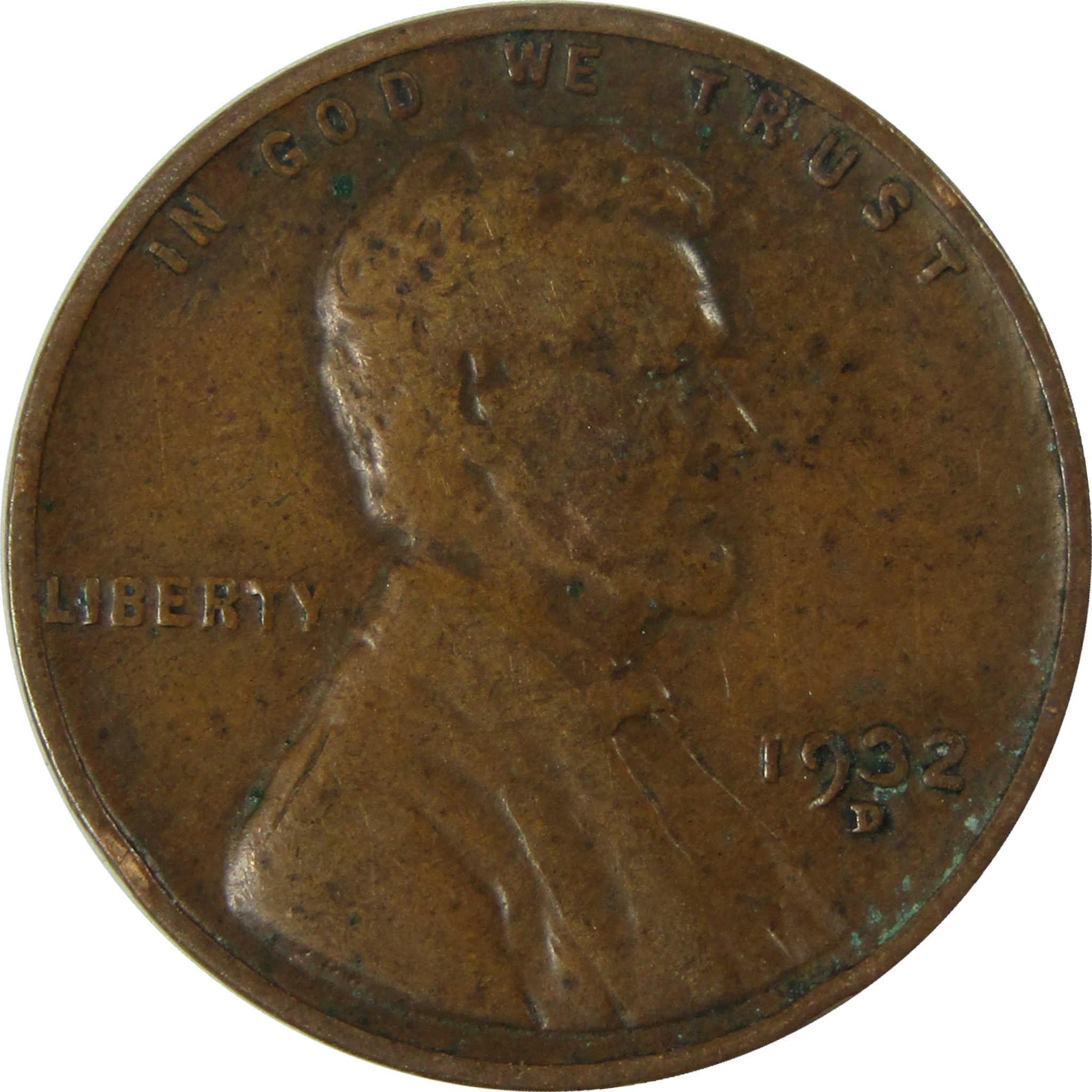 1932 D Lincoln Wheat Cent G Good Penny 1c Coin Collectible SKU:I26667