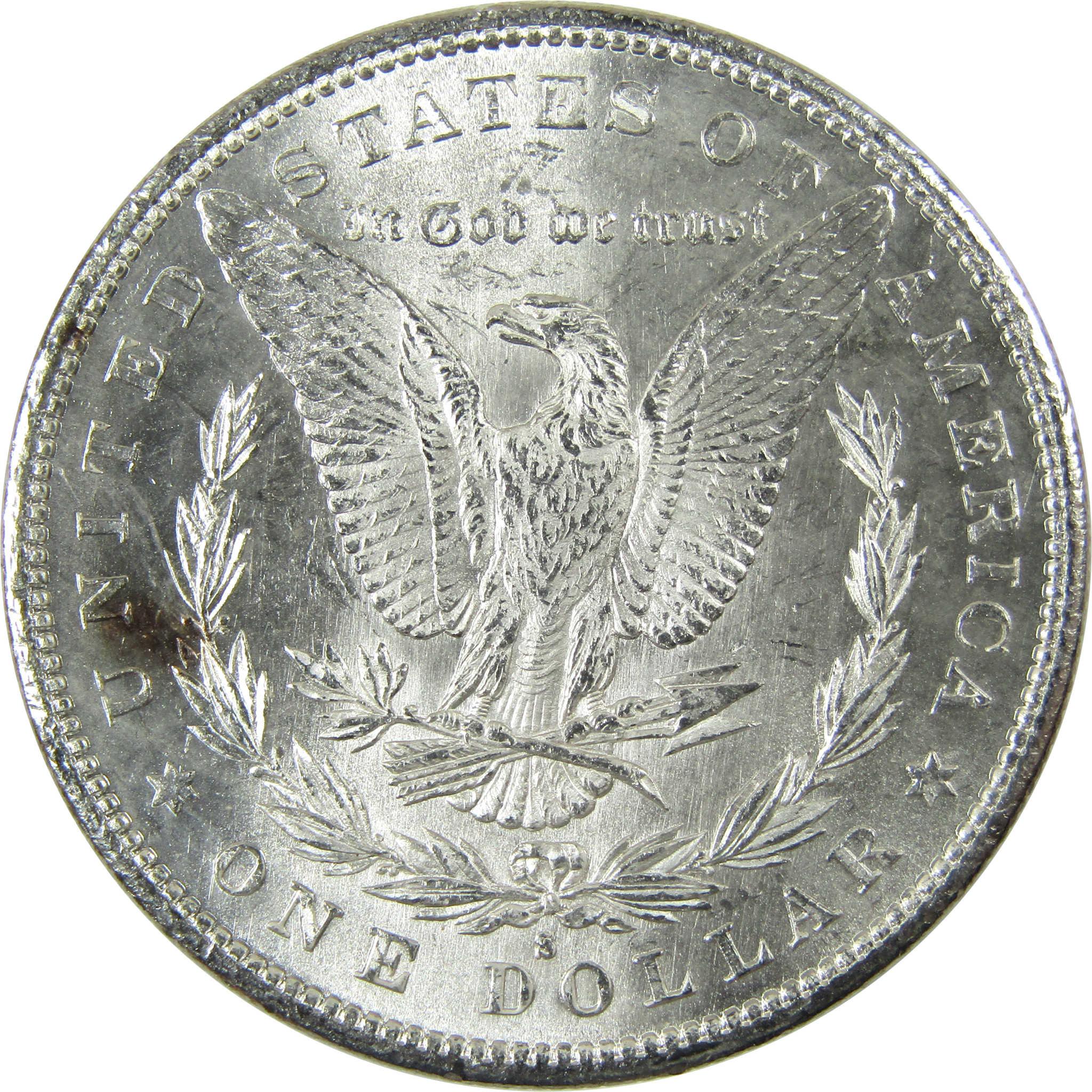 1879 S Rev 79 Morgan Silver Dollar Uncirculated Mint State SKU:I27084 - Morgan coin - Morgan silver dollar - Morgan silver dollar for sale - Profile Coins & Collectibles