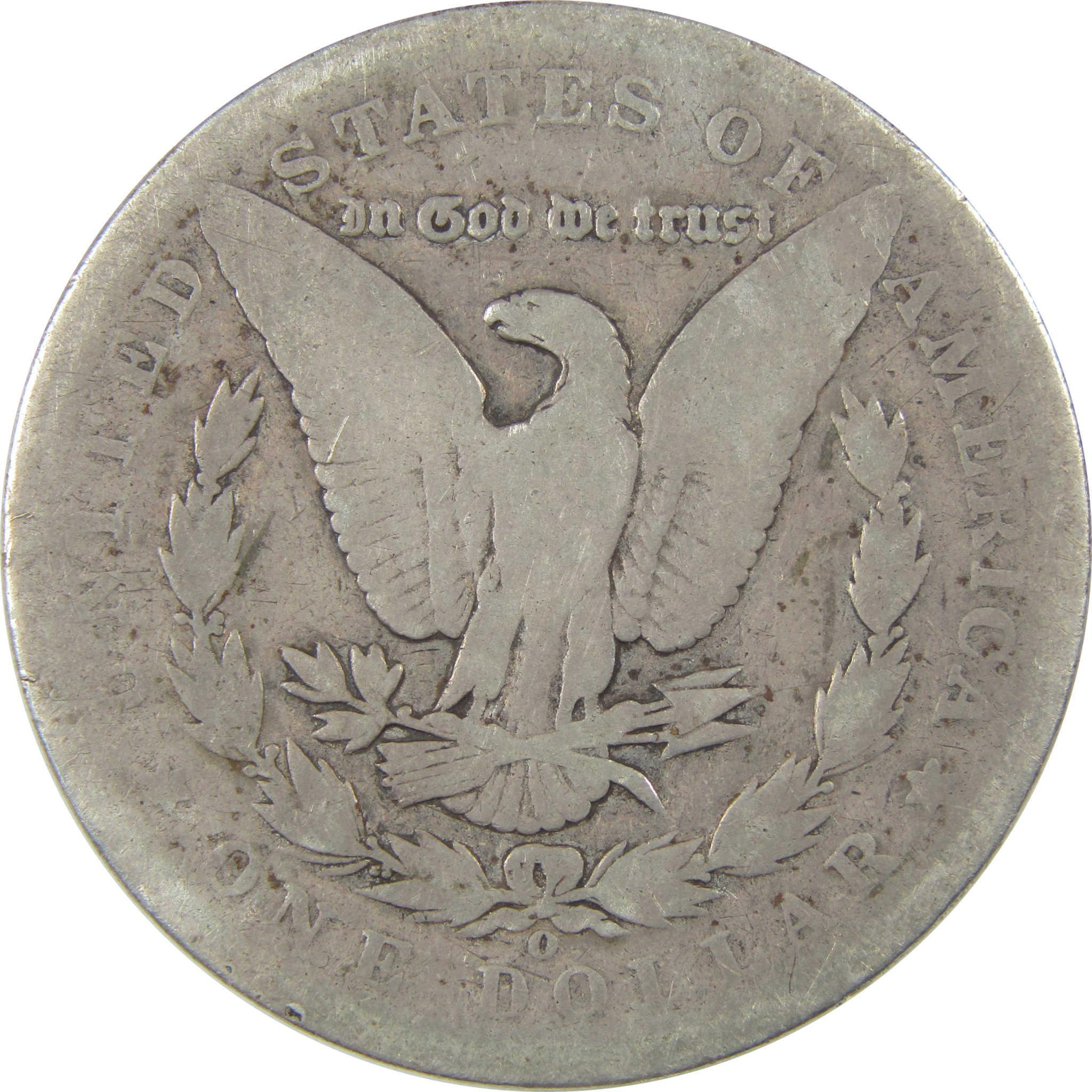 1893 O Morgan Silver Dollar G Good $1 Coin Collectible SKU:I24073 - Morgan coin - Morgan silver dollar - Morgan silver dollar for sale - Profile Coins & Collectibles