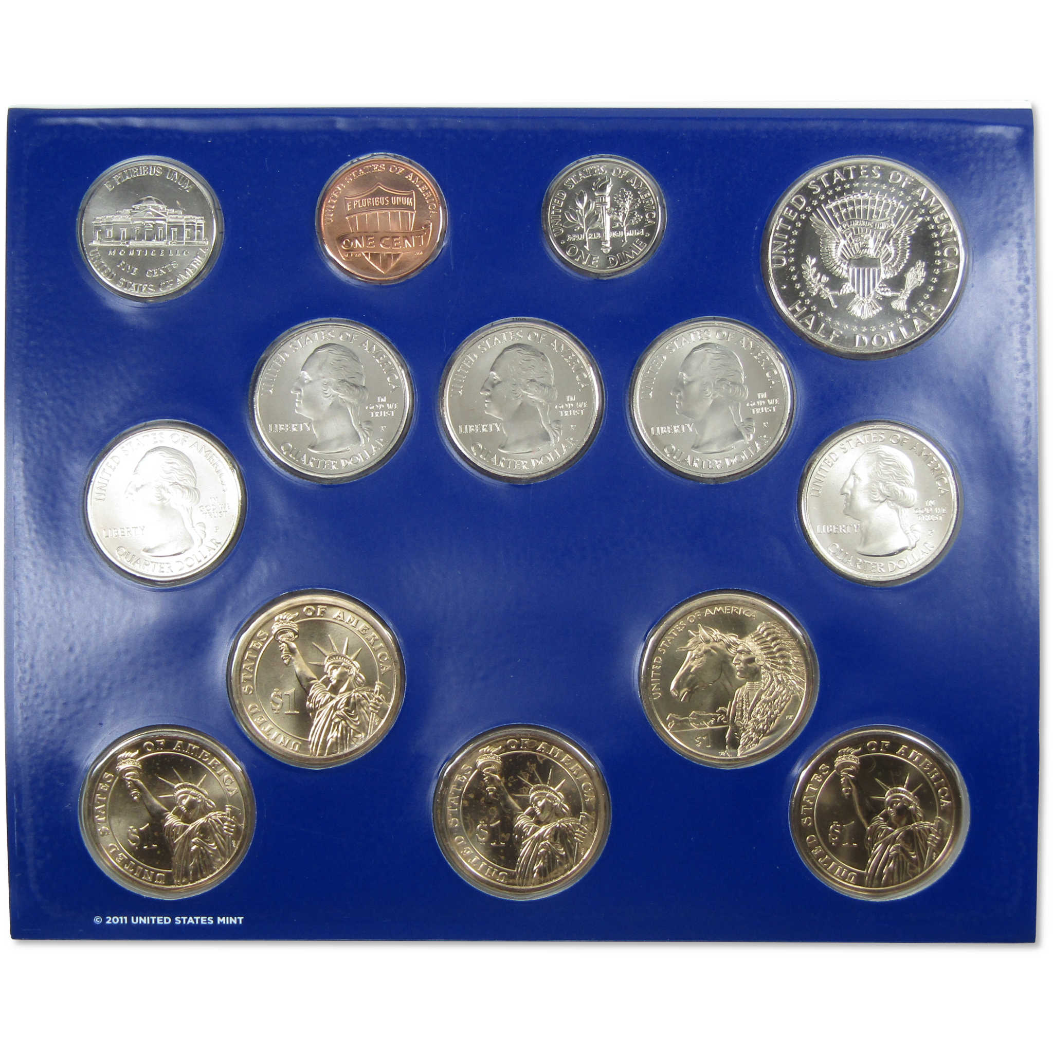 2012 Uncirculated Coin Set U.S Mint Government Packaging OGP COA