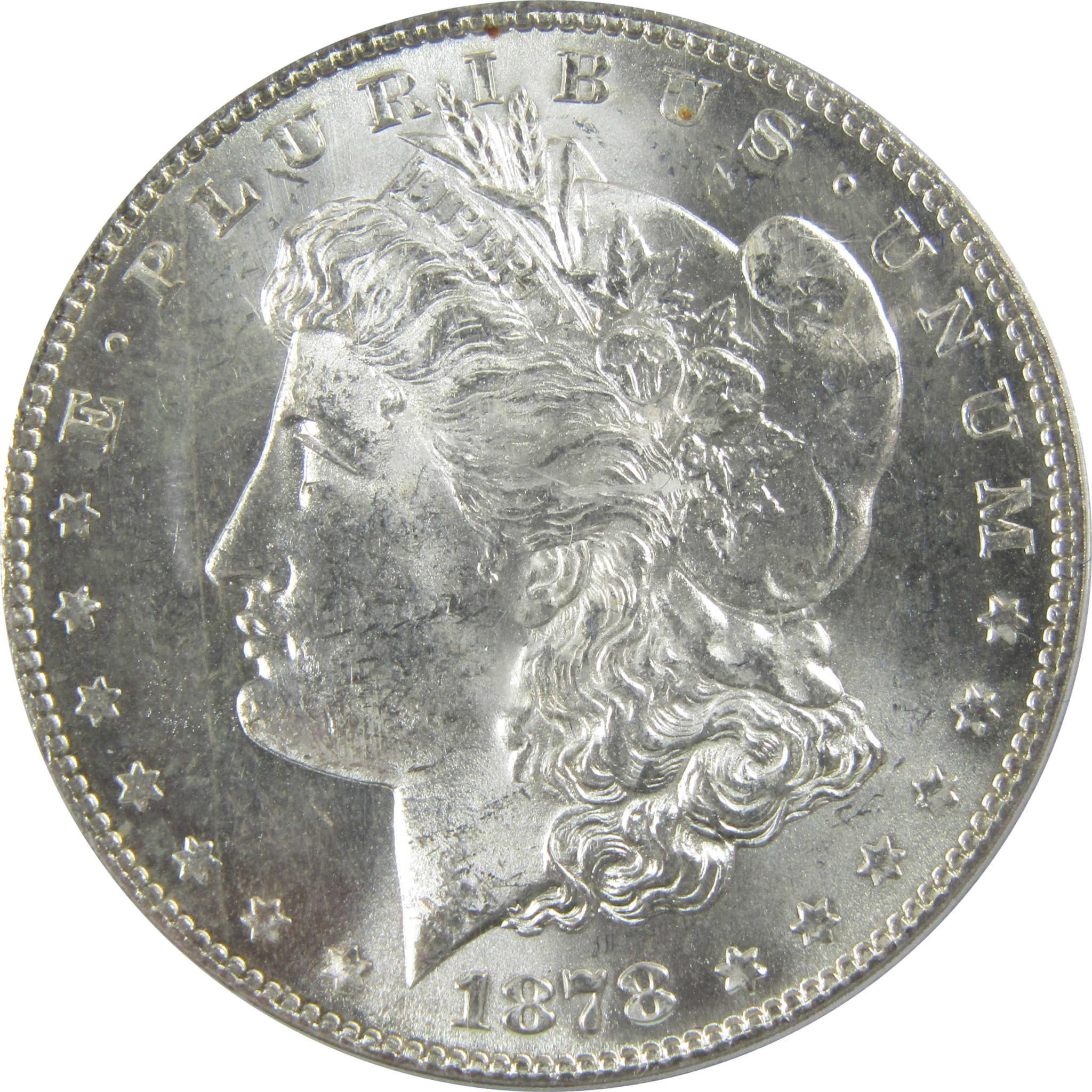1878 S Morgan Silver Dollar MS 63 PCGS Uncirculated $1 Coin SKU:CP357 - Morgan coin - Morgan silver dollar - Morgan silver dollar for sale - Profile Coins & Collectibles