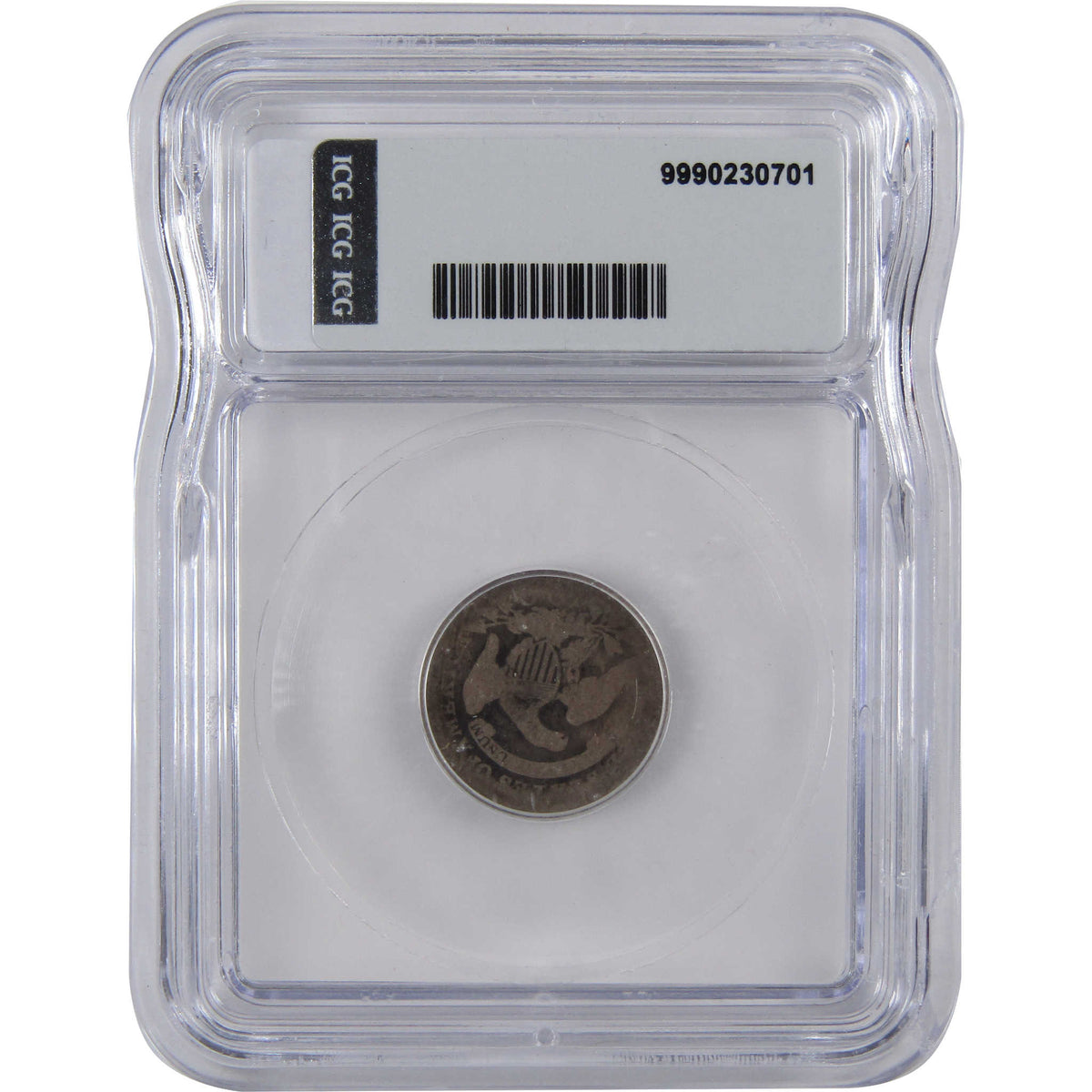 1814 Large Date Capped Bust Silver Dime AG 3 ICG 10c Coin SKU:I29087
