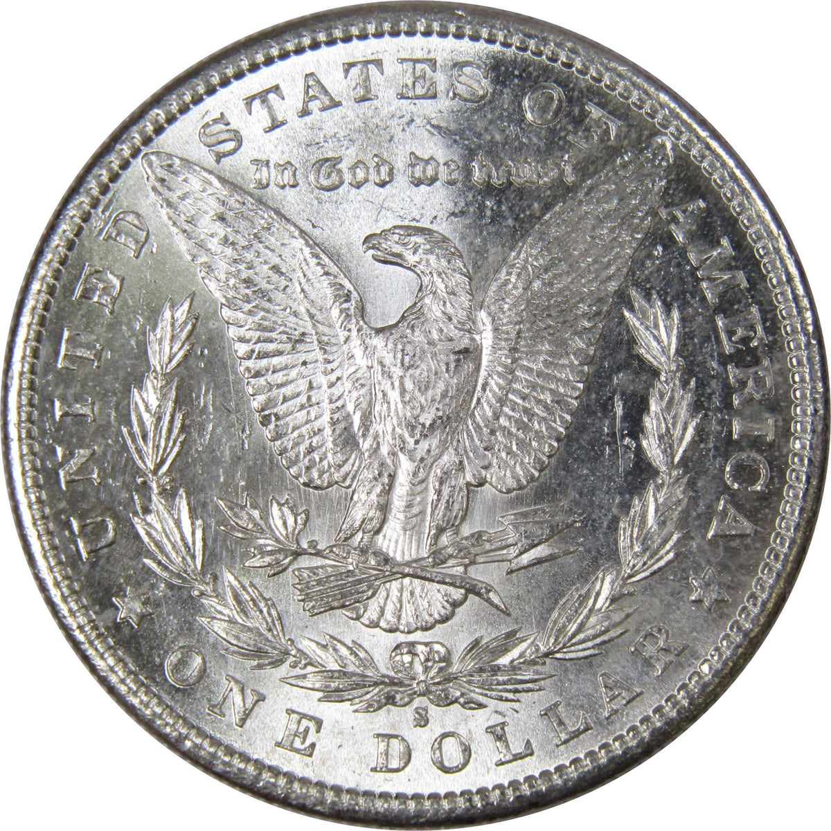 1881 S Morgan Silver Dollar BU Choice Uncirculated Mint State $1 Coin - Morgan coin - Morgan silver dollar - Morgan silver dollar for sale - Profile Coins & Collectibles