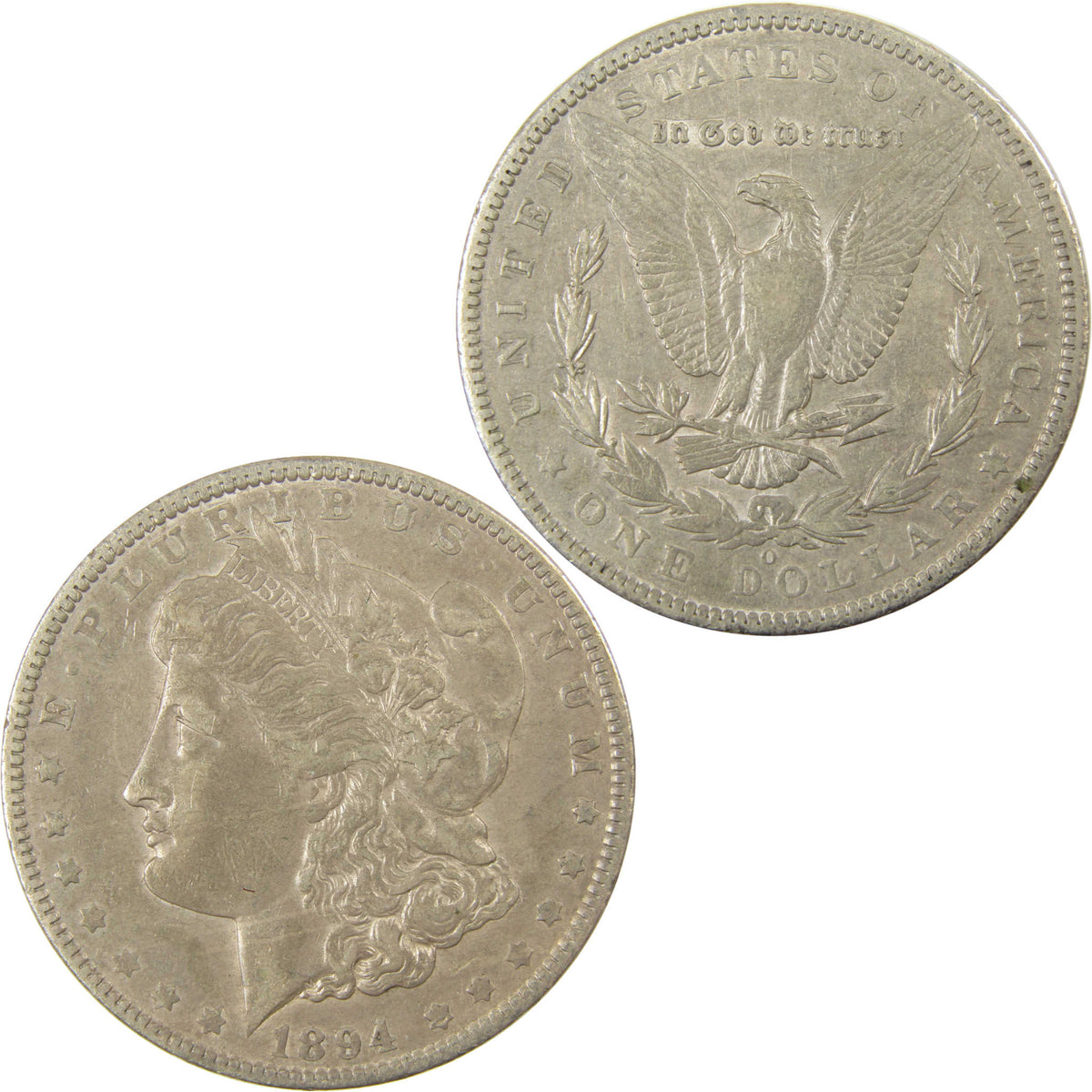 1894 O Morgan Silver Dollar XF EF Extremely Fine $1 Coin SKU:I22778