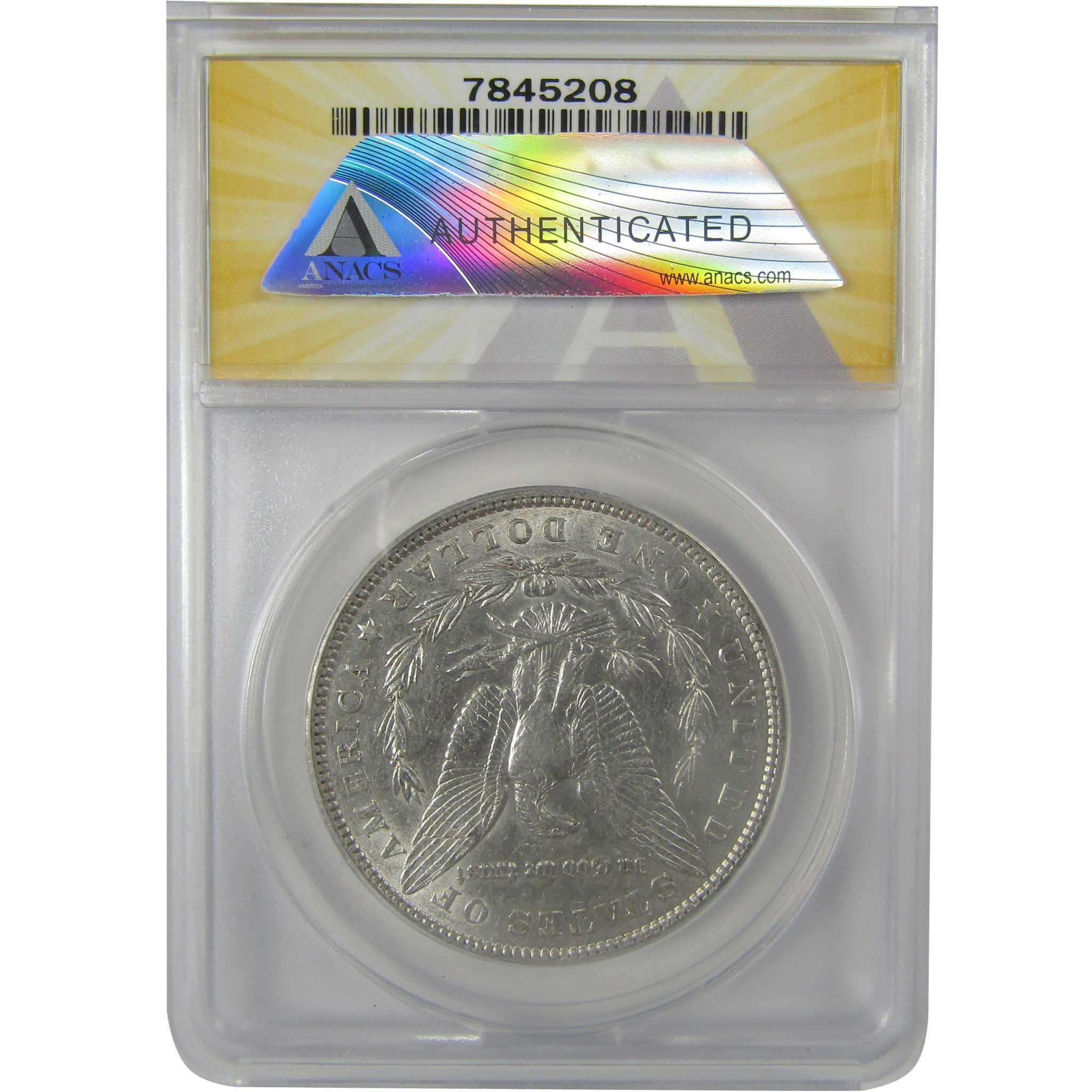 1901 Morgan Dollar AU 50 Details ANACS Silver $1 Coin SKU:I21278 - Morgan coin - Morgan silver dollar - Morgan silver dollar for sale - Profile Coins & Collectibles