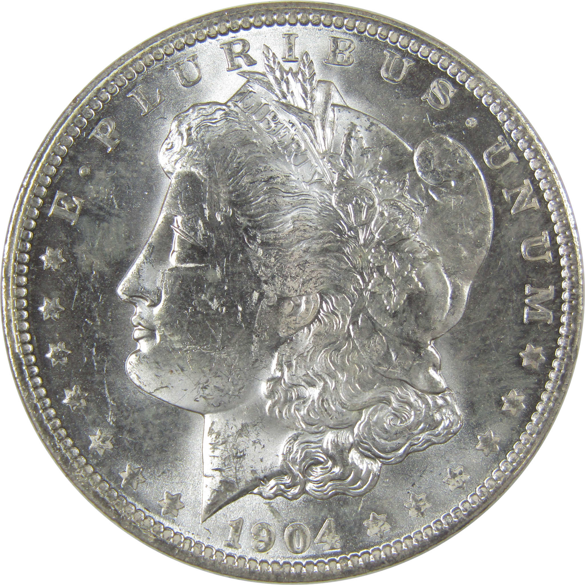 1904 O Morgan Dollar Uncirculated Silver $1 Coin SKU:I22728 - Morgan coin - Morgan silver dollar - Morgan silver dollar for sale - Profile Coins & Collectibles