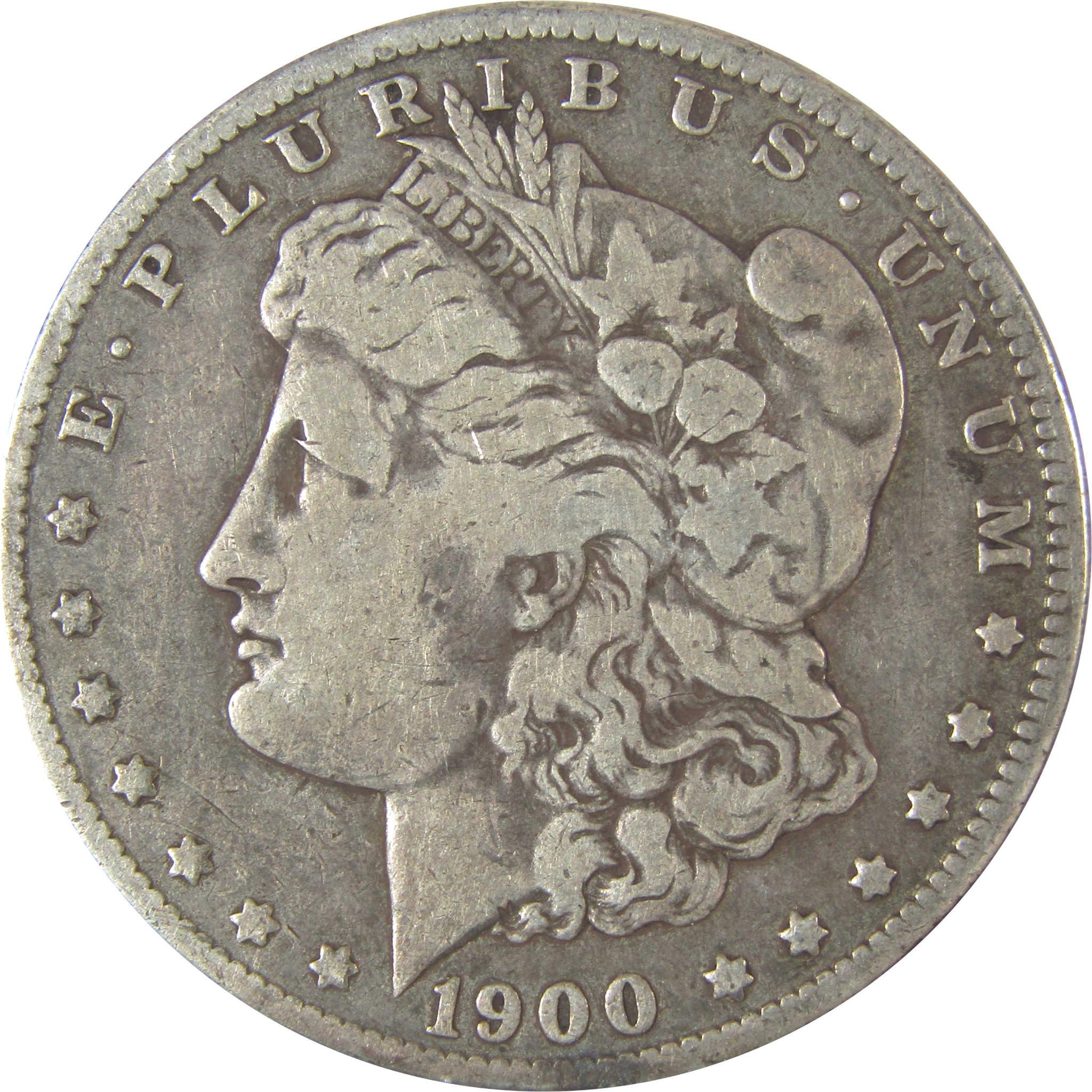 1900 O/CC Morgan Dollar F Fine Silver $1 Coin SKU:I22567 - Morgan coin - Morgan silver dollar - Morgan silver dollar for sale - Profile Coins & Collectibles