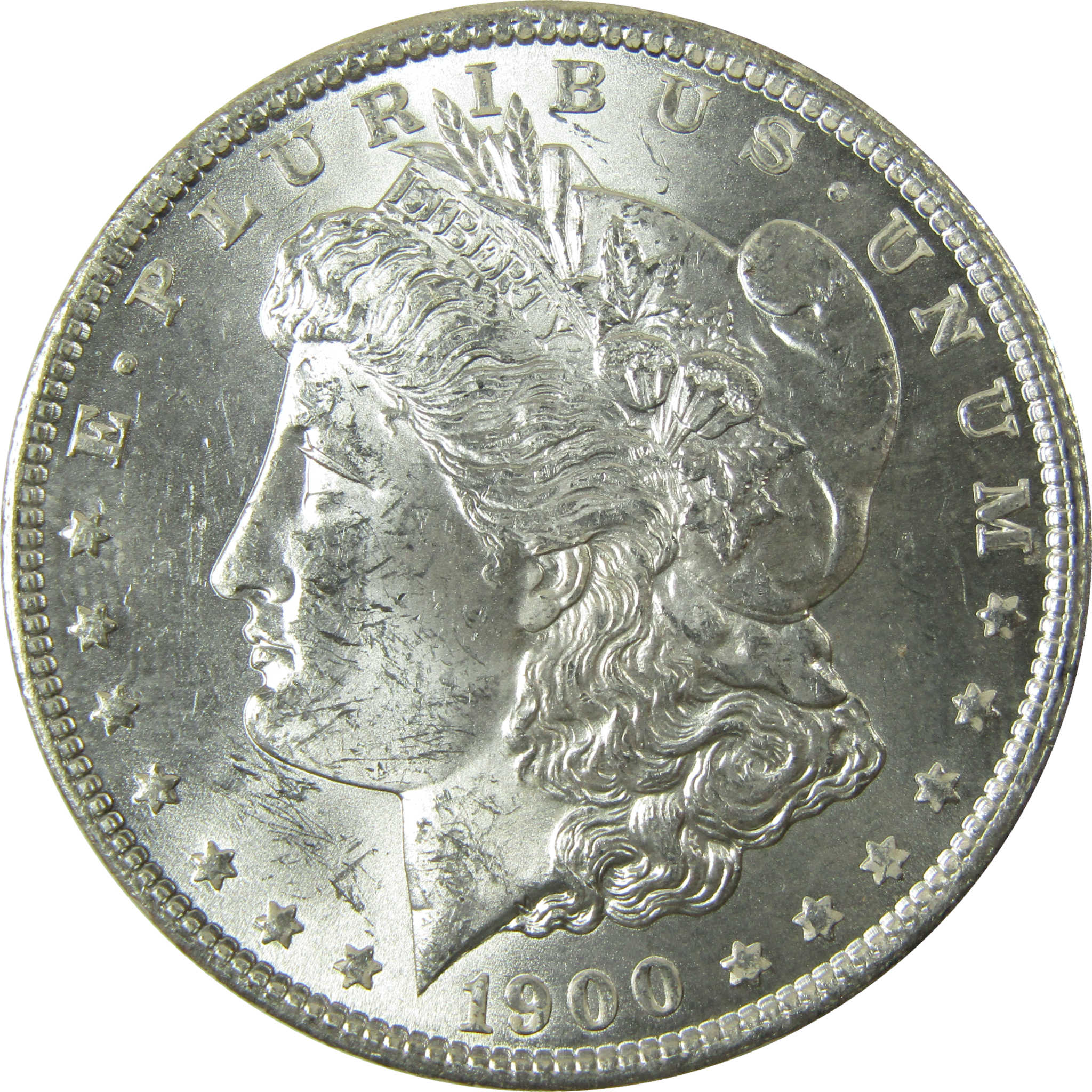 1900 O Morgan Silver Dollar Uncirculated Mint State $1 Coin SKU:I28364