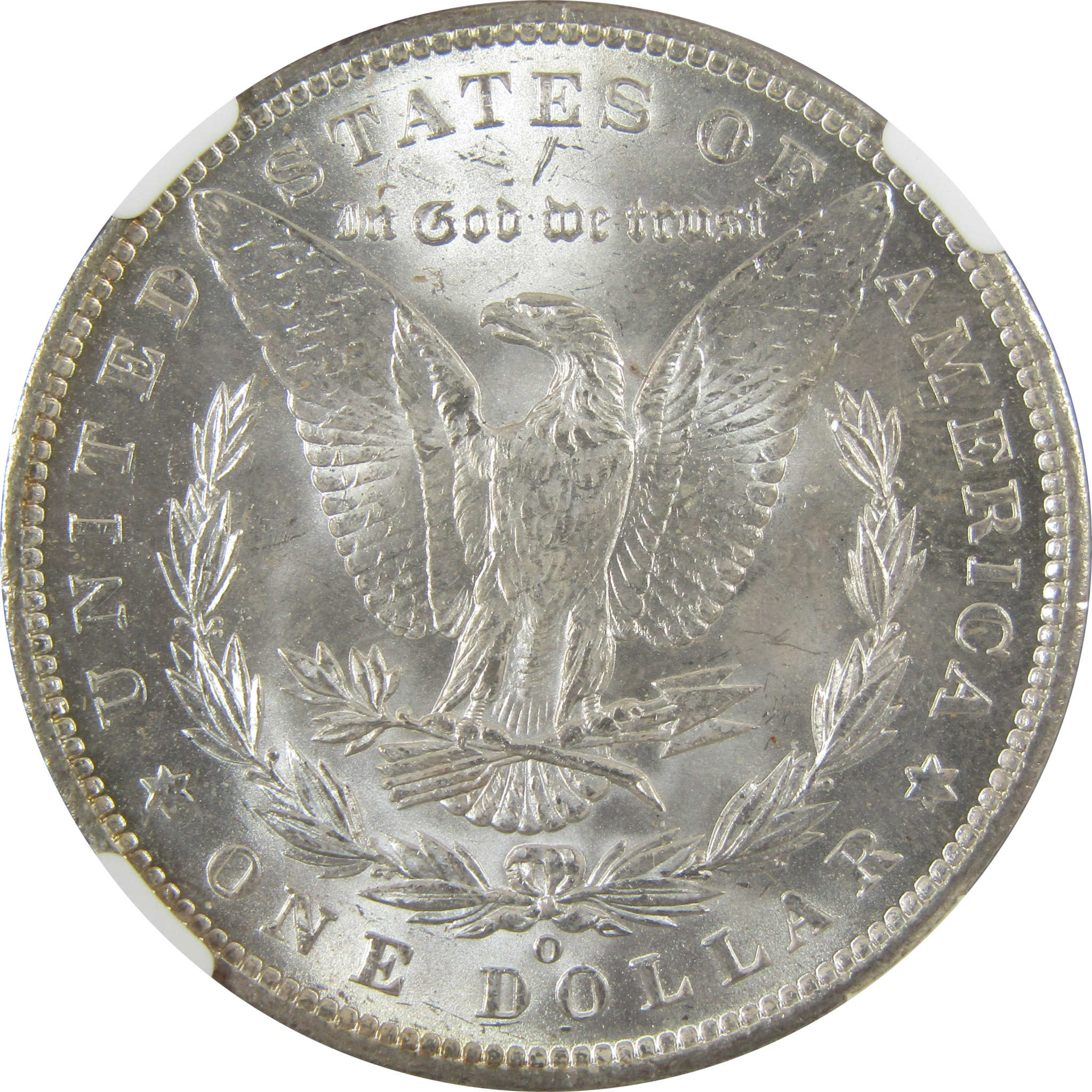 1890 O Morgan Silver Dollar MS 63 NGC Uncirculated SKU:CP1058