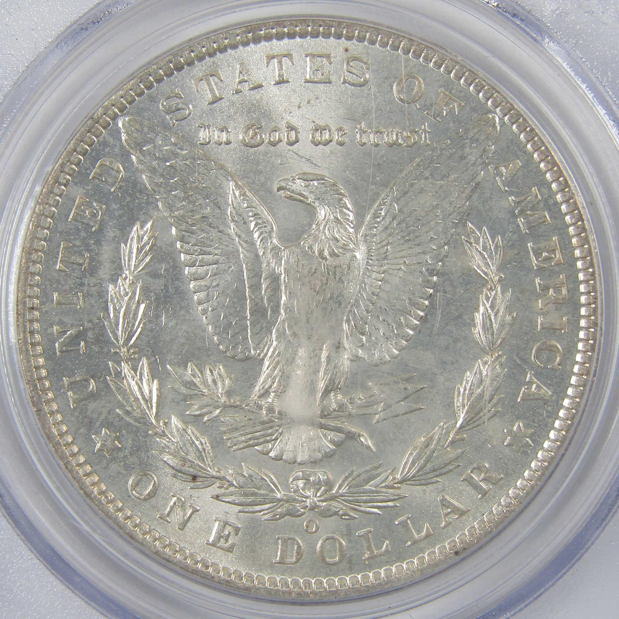 1886 O Morgan Silver Dollar MS 63 PCGS Uncirculated $1 Coin - Morgan coin - Morgan silver dollar - Morgan silver dollar for sale - Profile Coins & Collectibles