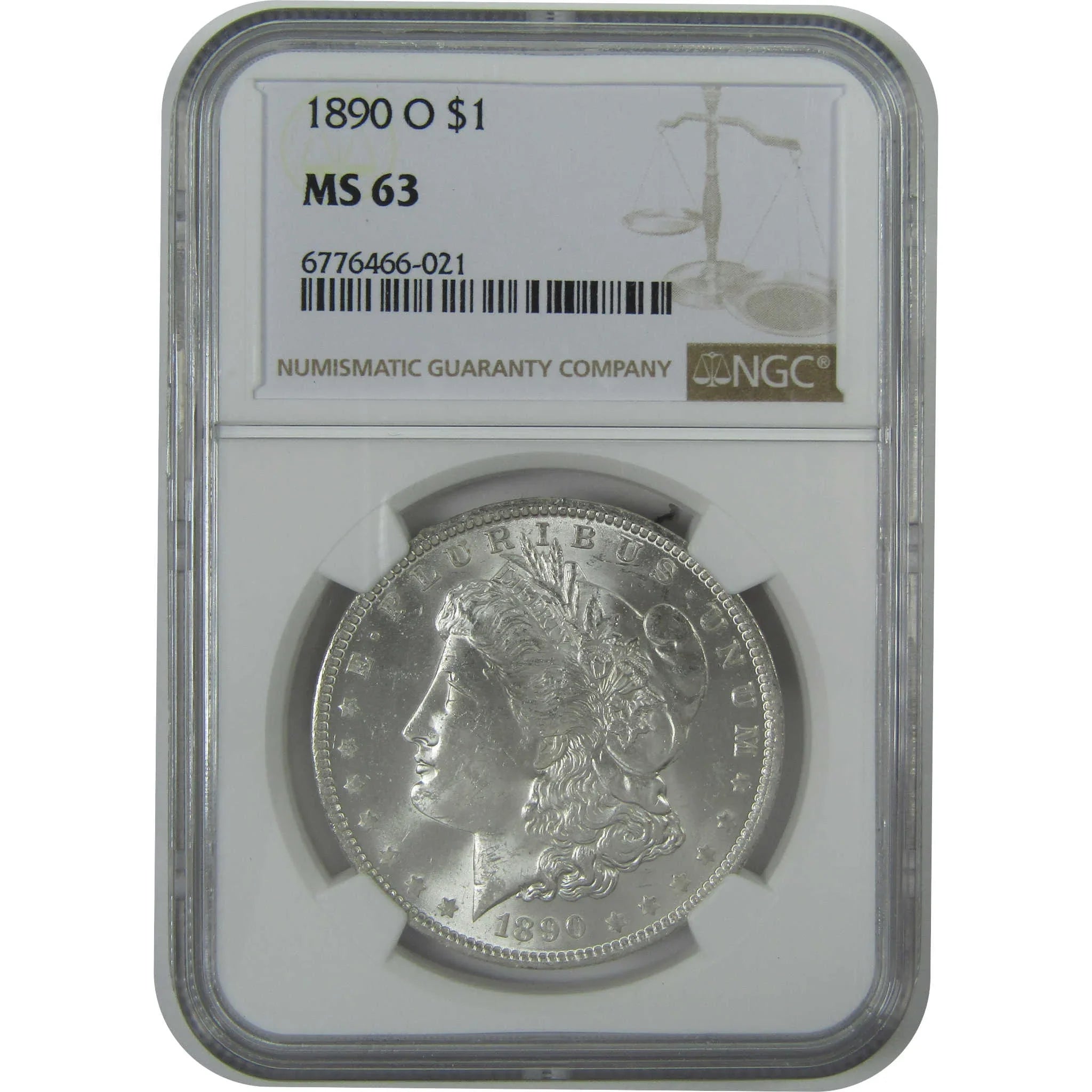1890 O Morgan Dollar MS 63 NGC Silver $1 Uncirculated Coin SKU:I16461 - Morgan coin - Morgan silver dollar - Morgan silver dollar for sale - Profile Coins & Collectibles