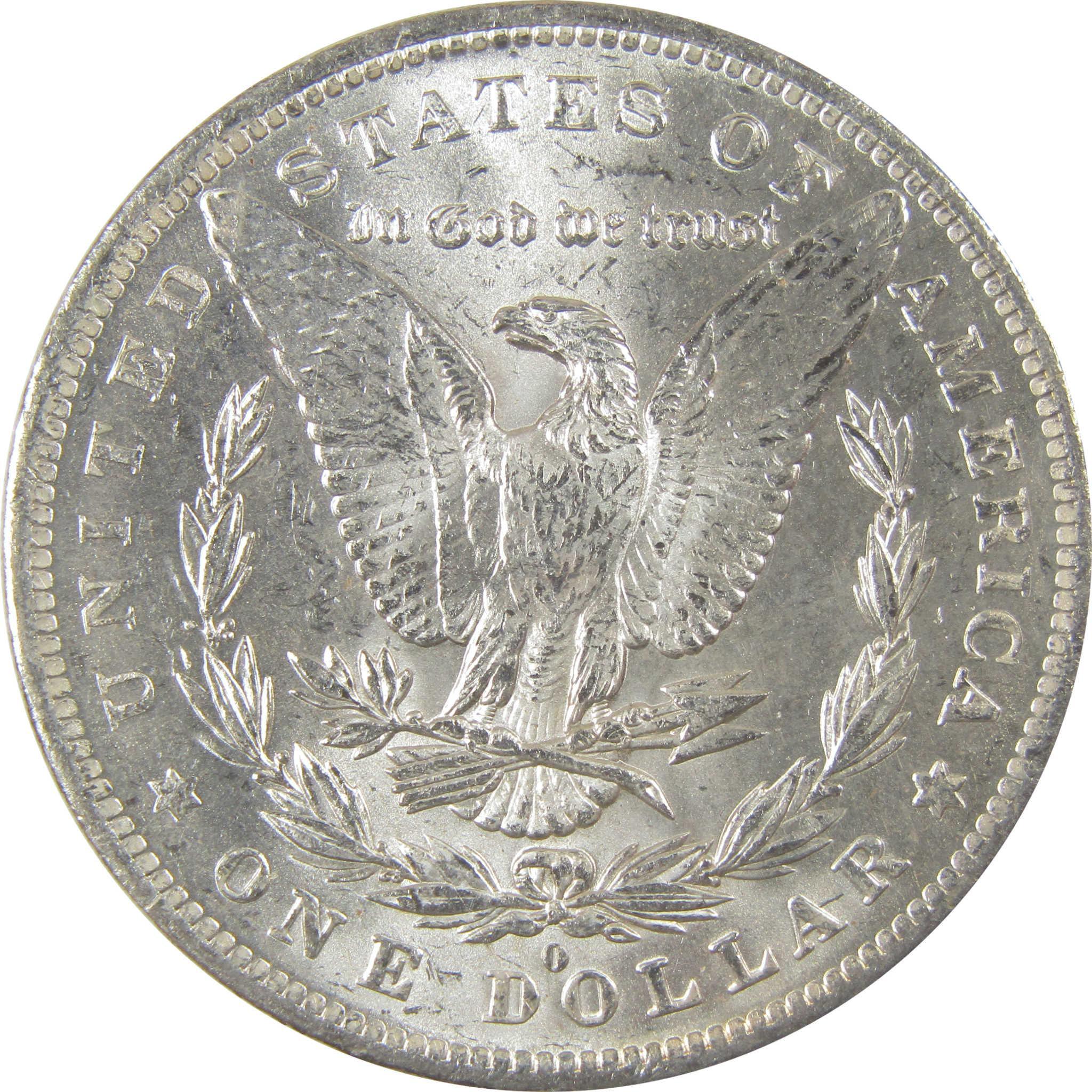 1884 O Morgan Silver Dollar BU Choice Uncirculated Toned SKU:I24183