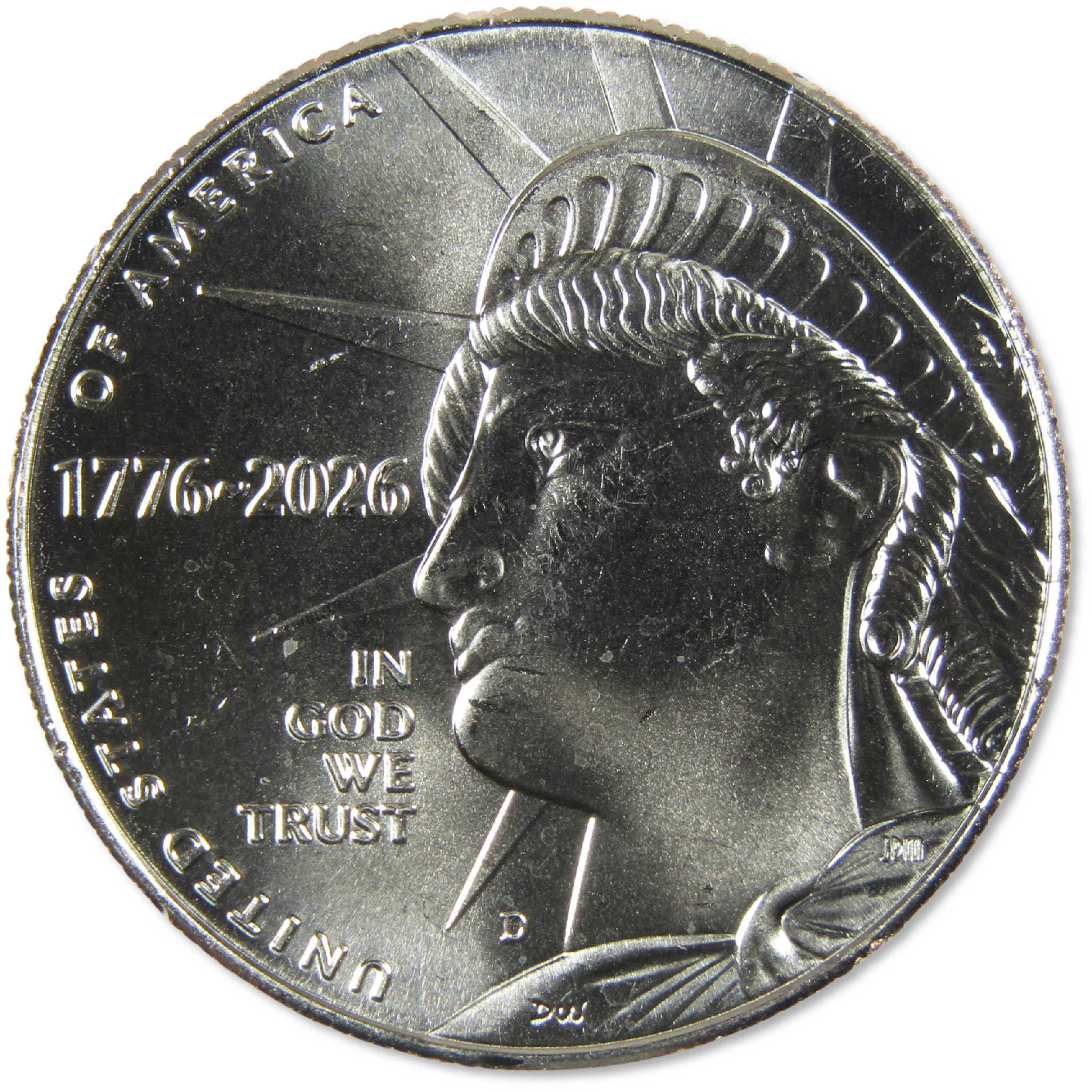2026 D Enduring Liberty Semiquincentennial Half Dollar Uncirculated
