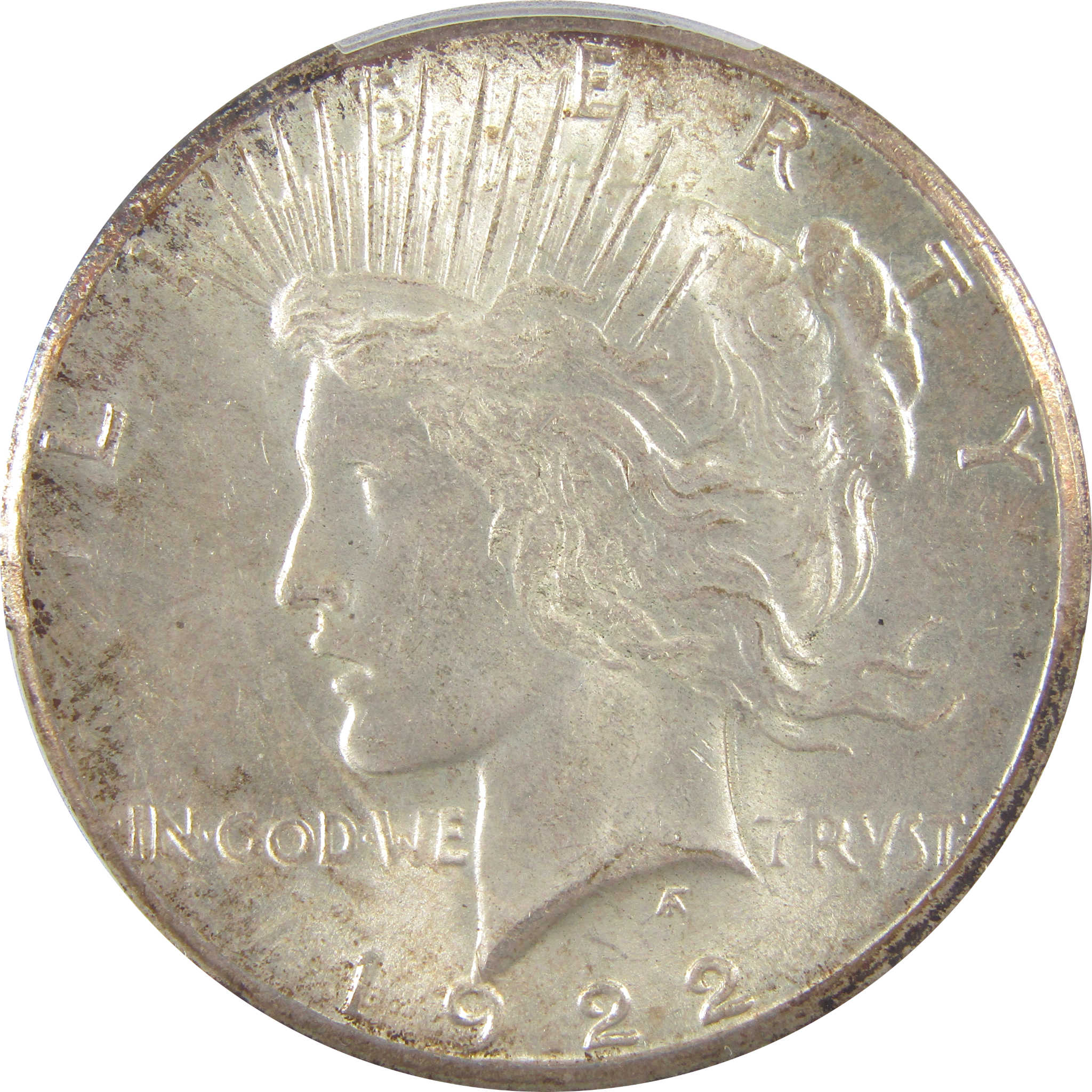 1922 S Peace Dollar MS 64 PCGS Silver Uncirculated $1 Coin SKU:I17915