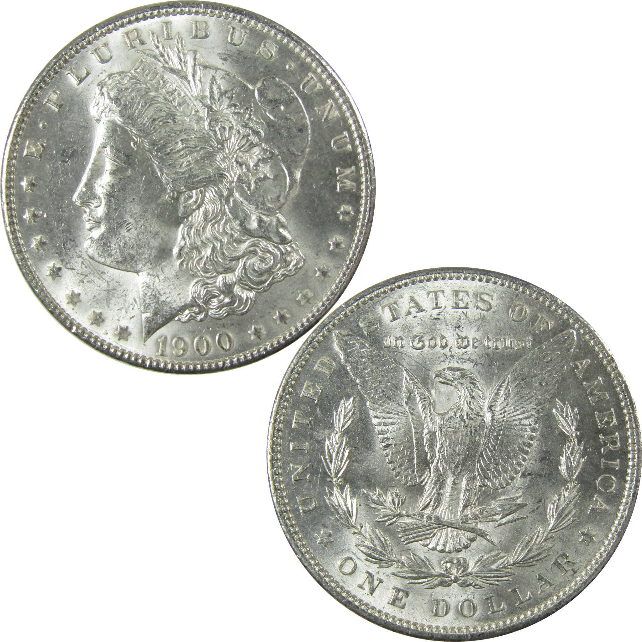 1900 Morgan Silver Dollar Uncirculated Mint State $1 Coin SKU:I27738 - Morgan coin - Morgan silver dollar - Morgan silver dollar for sale - Profile Coins & Collectibles